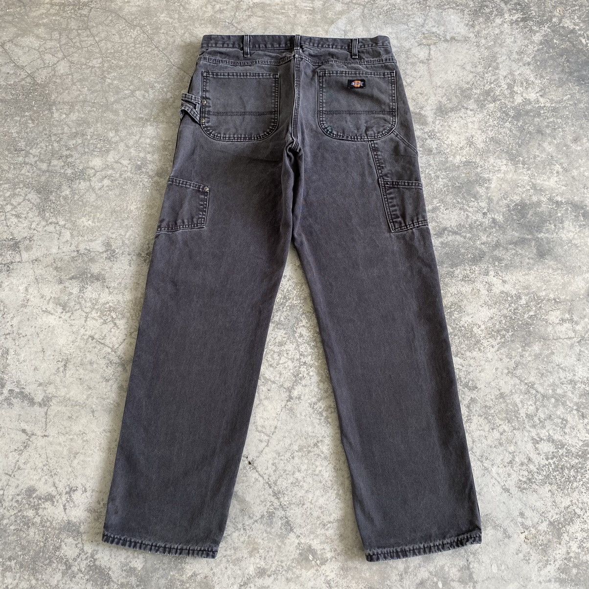 Dickies Vintage Dickies Faded Black Carpenter Work Pants Size US 36 / EU 52 - 13 Thumbnail