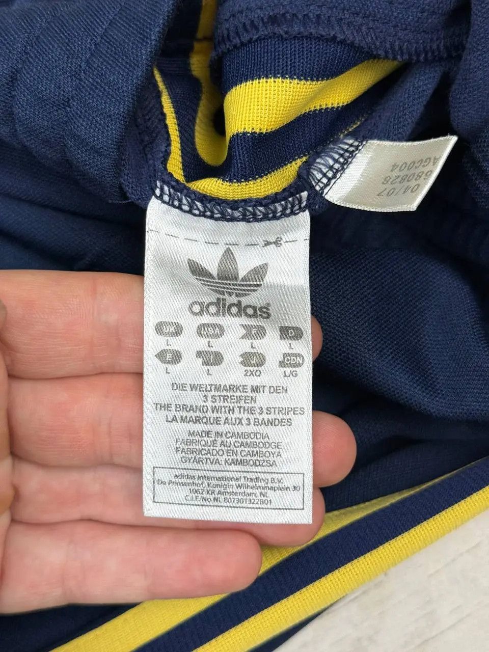 Adidas Vintage Adidas Balenciaga Style Striped Track Pants Y2K Size US 34 / EU 50 - 4 Thumbnail
