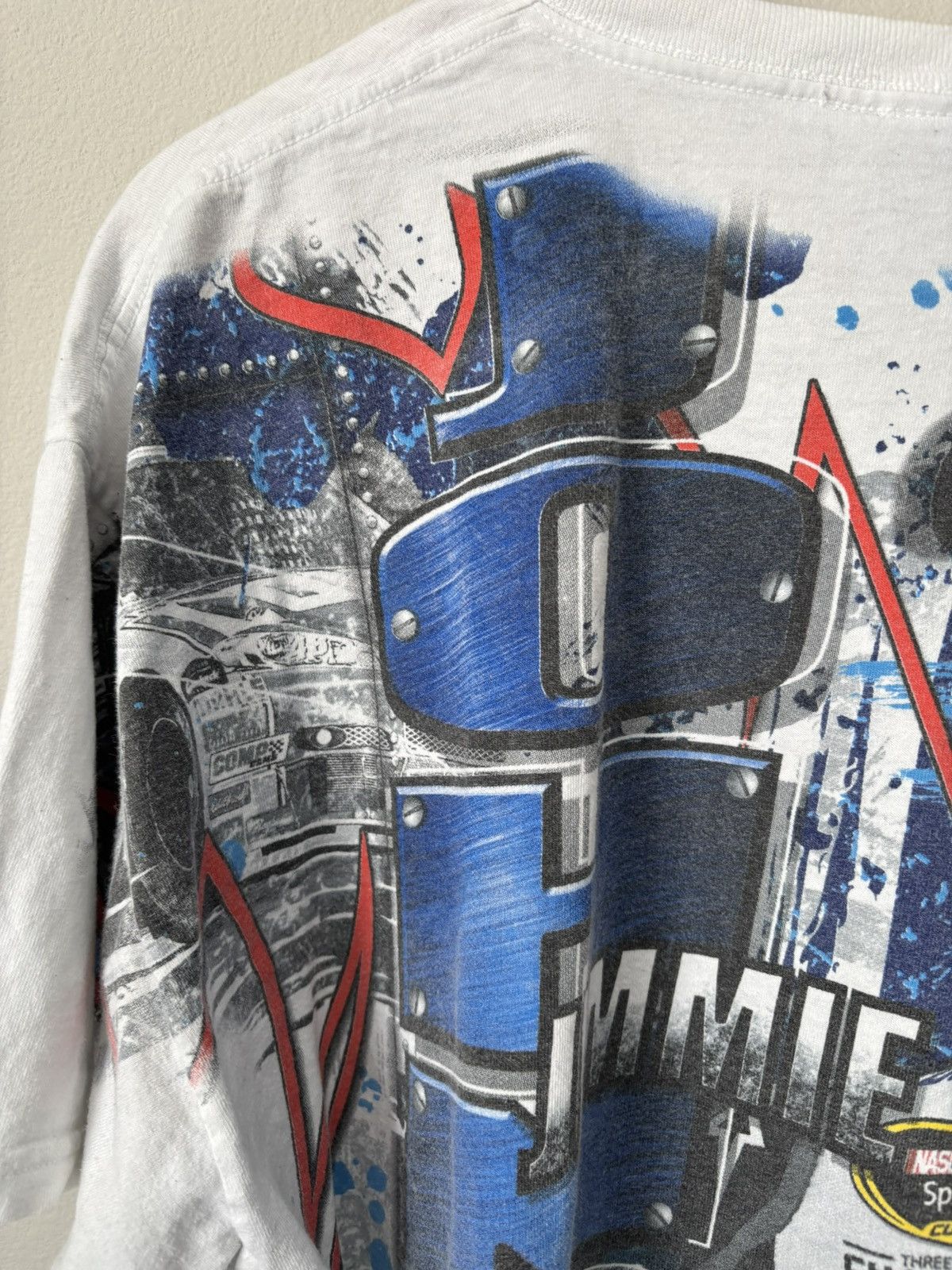 Chase Authentics Vintage Nascar Jimmie Johnson All over print Racing T-Shirt Size US XXL / EU 58 / 5 - 7 Thumbnail