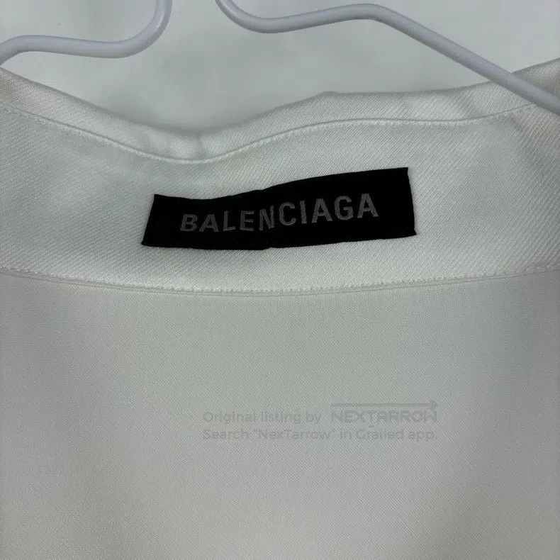 Balenciaga Balenciaga Crystal Long Sleeve Shirt Size XXS / US 00 / IT 34 - 2 Thumbnail