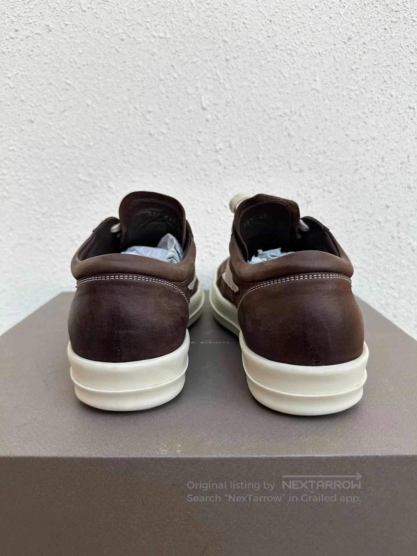 Rick Owens Rick Owens Low-Top Sneakers. Size US 9 / EU 42 - 6 Thumbnail