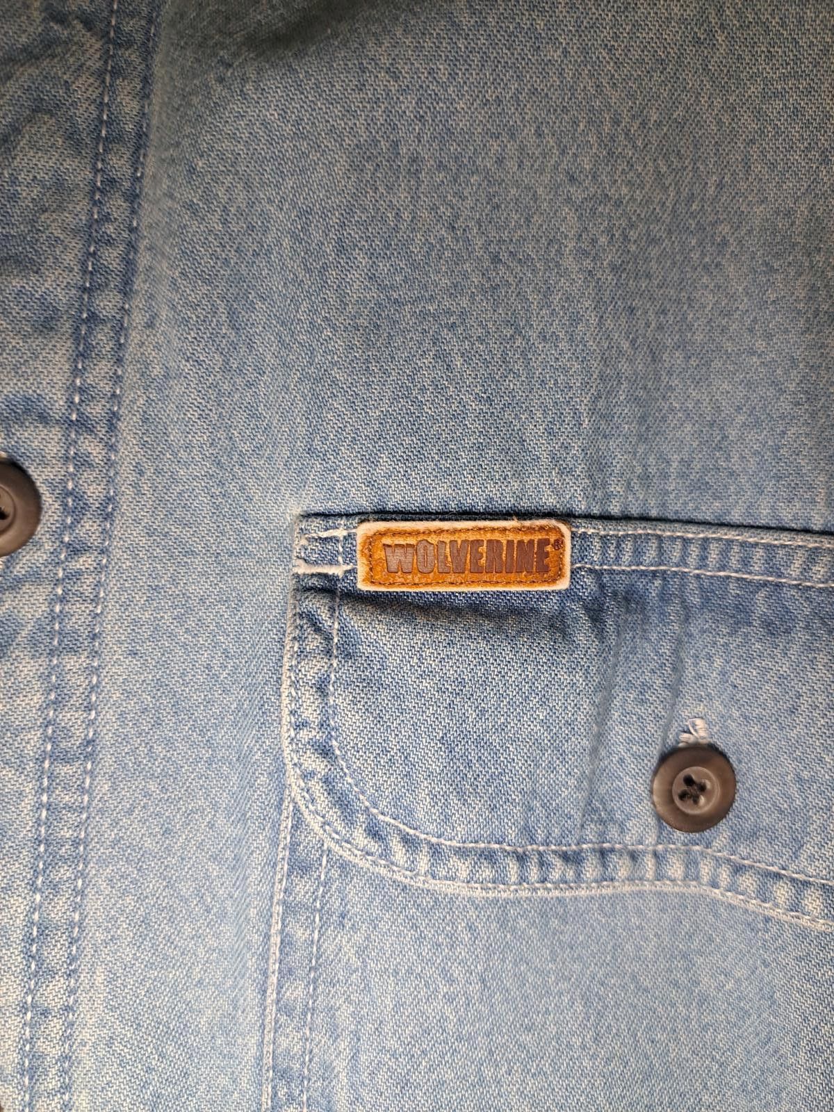 Wolverine Wolverine Denim Jacket Mens Small Blue Cotton Trucker Size US S / EU 44-46 / 1 - 4 Thumbnail
