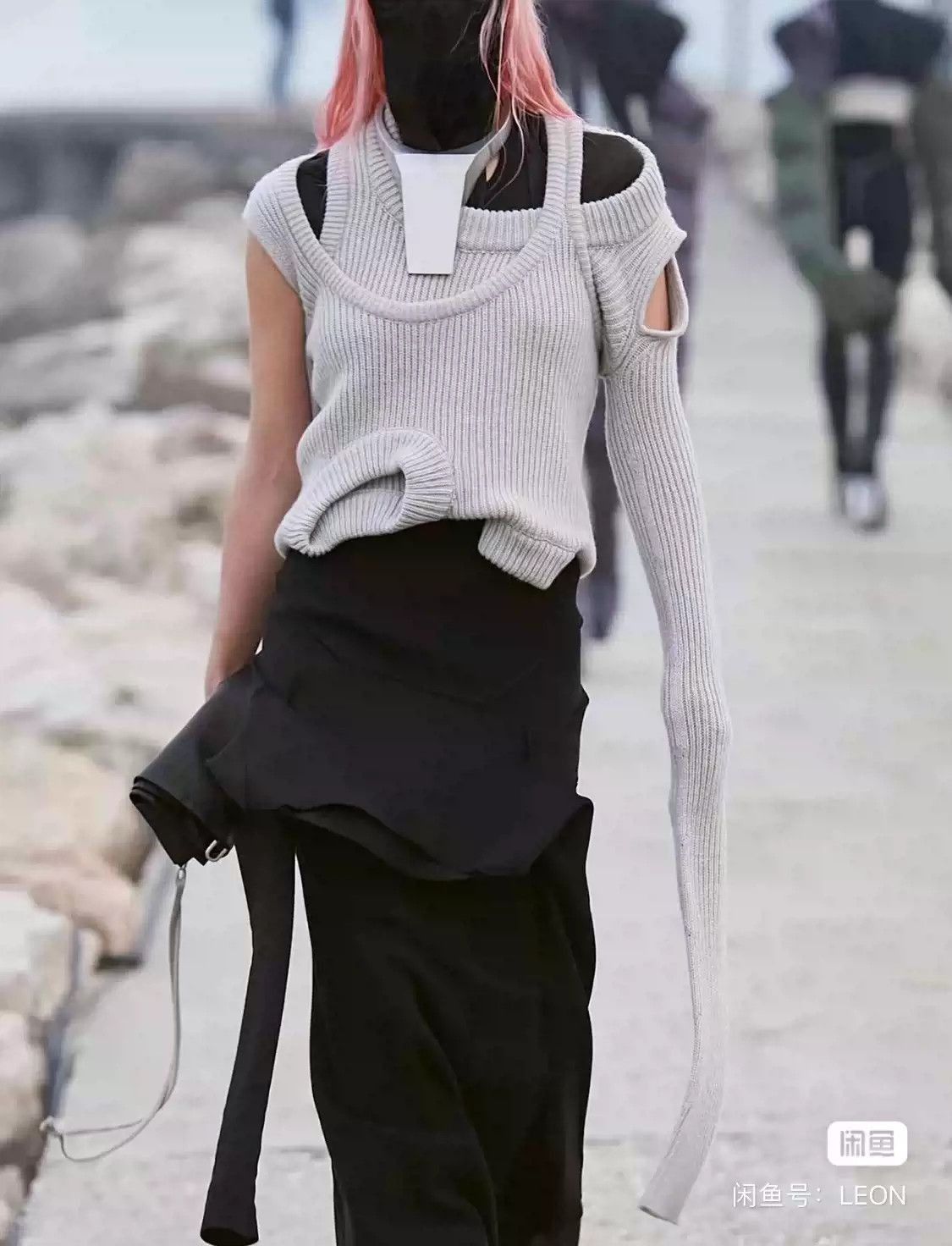 Rick Owens Rick owens FW21 gethsemane bananaBanana sweater-2505 Size US L / EU 52-54 / 3 - 8 Thumbnail