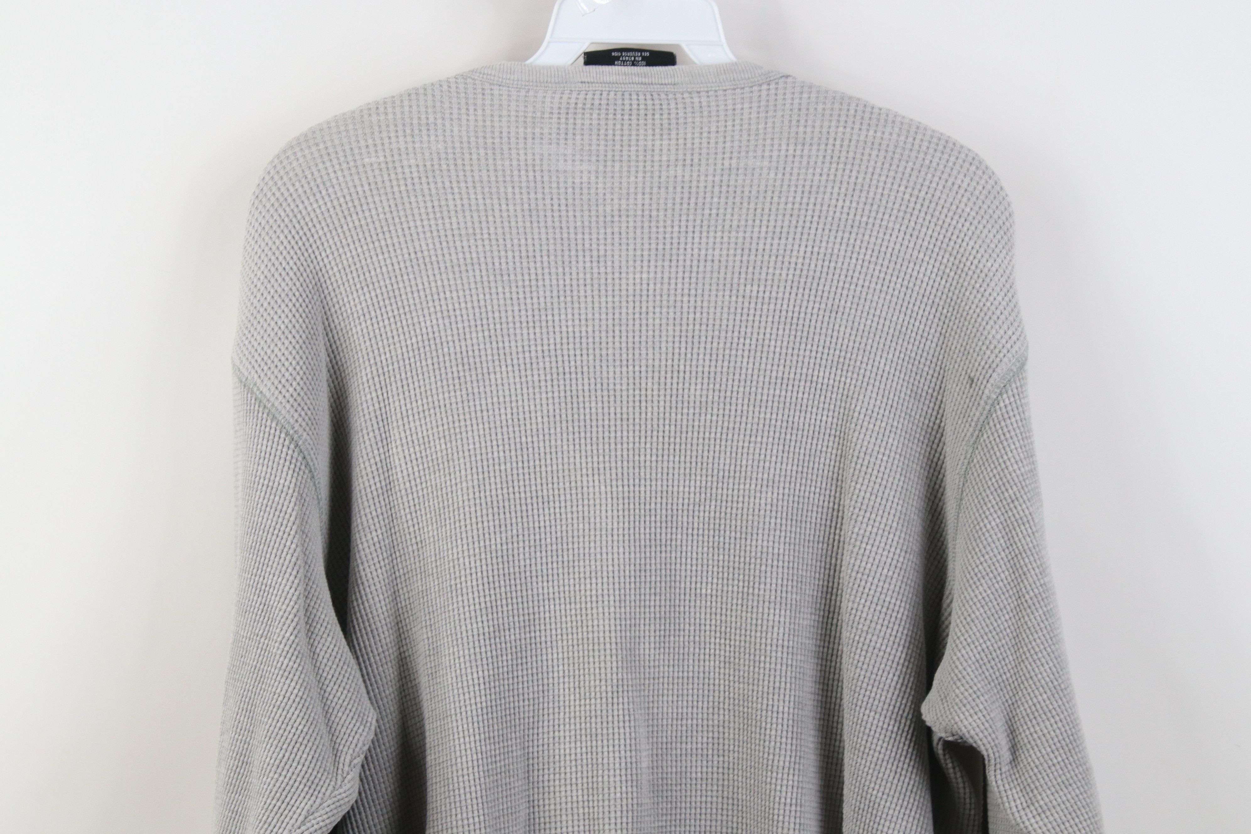Polo Ralph Lauren Vintage 90s Ralph Lauren Waffle Knit Long Sleeve T-Shirt Size US L / EU 52-54 / 3 - 15 Thumbnail