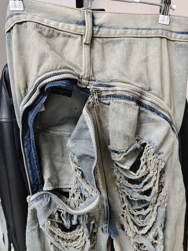 Rick Owens Rick owensZipper Pants 2503-Nextarrow Size US 32 / EU 48 - 4 Thumbnail