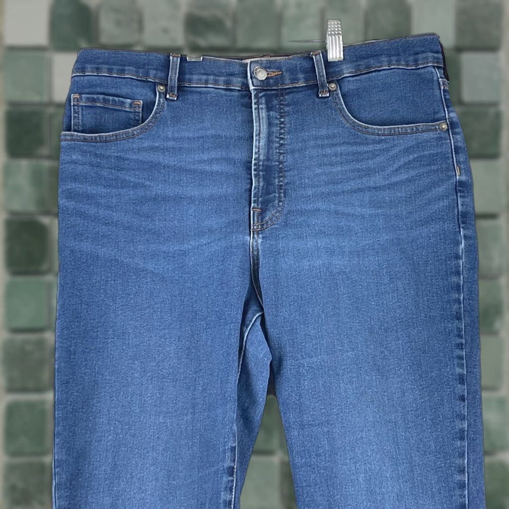 Everlane Everlane Jeans Womens Size 32 Blue Denim High-Rise Skinny Leg 5 Pocket Size 24" / US 00 / IT 34 - 1 Thumbnail