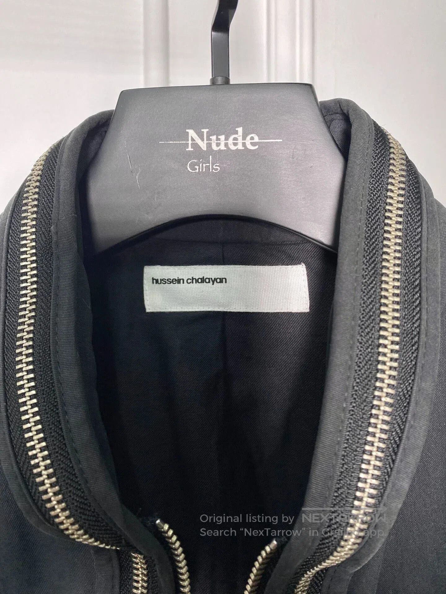 Hussein Chalayan chic gray bomber jacket by hussein chalayan. Size US M / EU 48-50 / 2 - 4 Thumbnail