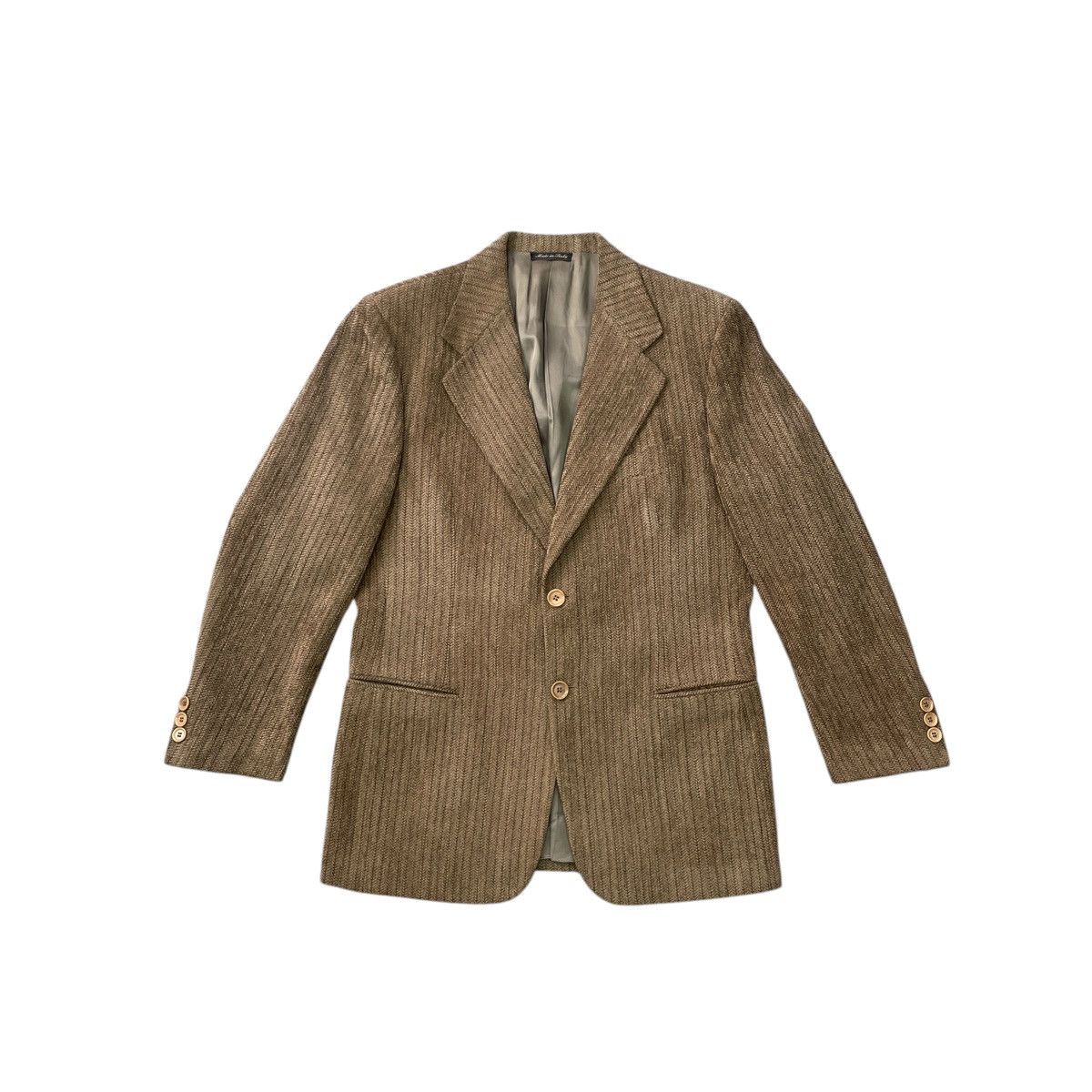 Pal Zileri Pal Zileri Pull Wool Corduroy Blazer Size 48 Size 48R - 1 Thumbnail