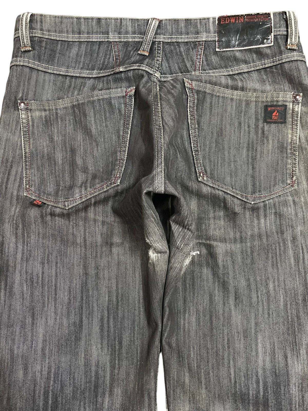 Edwin Vintage Edwin Wild Fire Warm Quality Faded Distress Jeans Size US 34 / EU 50 - 5 Thumbnail
