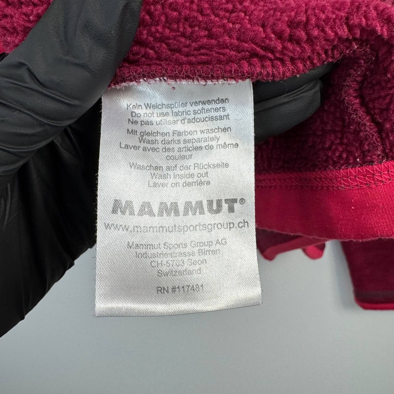 Mammut Mammut Womens Fleece Jacket Red Full Zip Hiking Size XL Size XL / US 12-14 / IT 48-50 - 11 Thumbnail