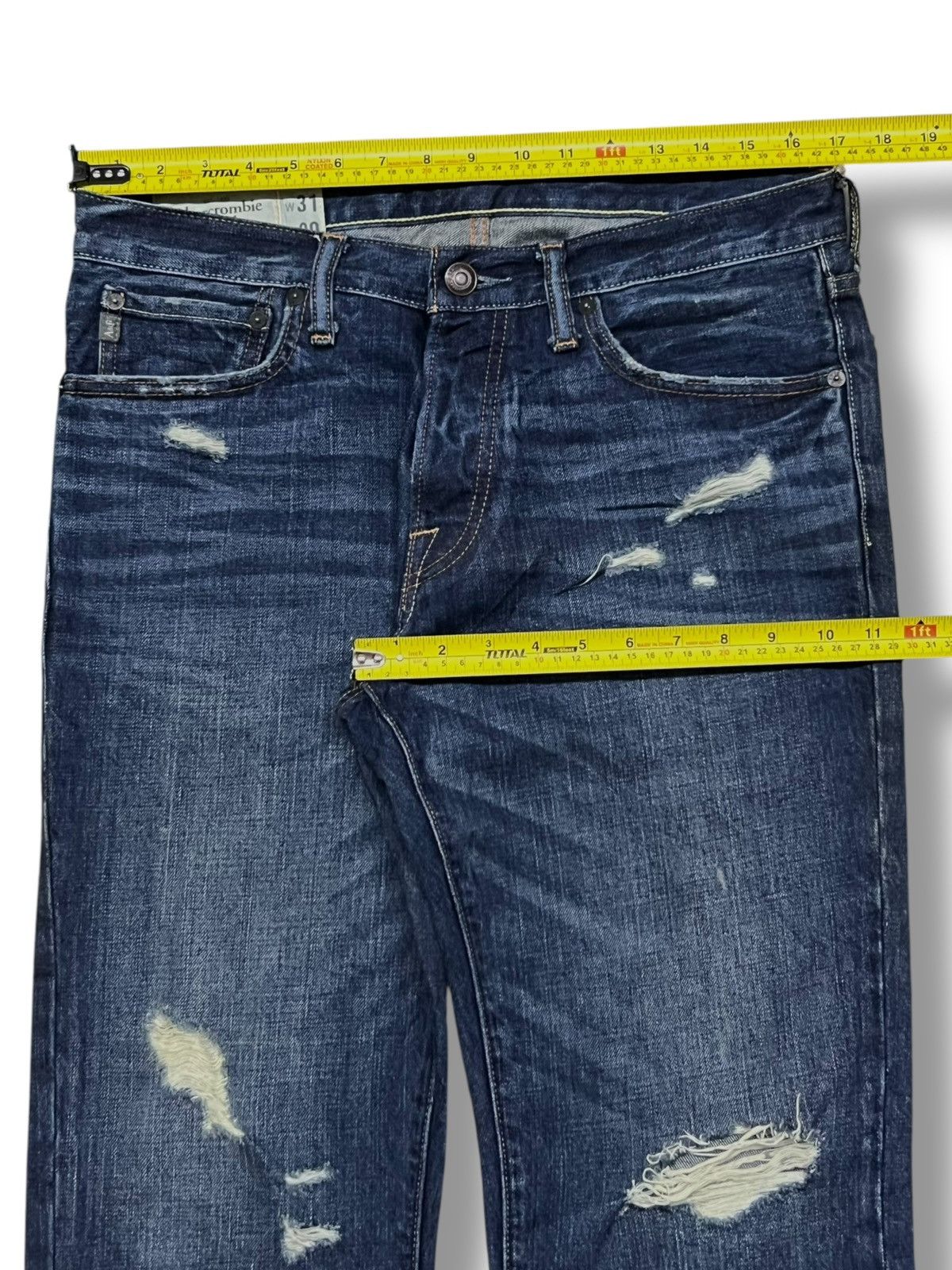 Abercrombie & Fitch Bootcut Vintage Abercrombie & Fitch New York - Faded Wash Size US 34 / EU 50 - 18 Thumbnail
