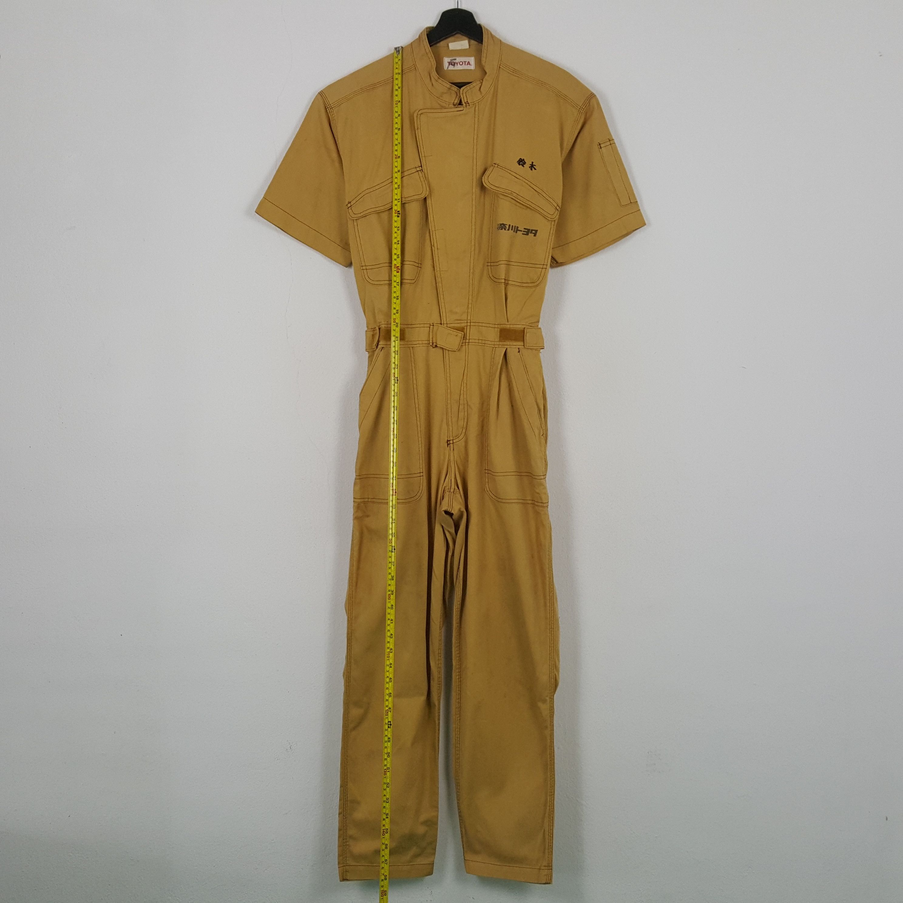 Japanese Brand Toyota Workwear Motorsports Coverall Jacket RR23 Size US M / EU 48-50 / 2 - 7 Thumbnail