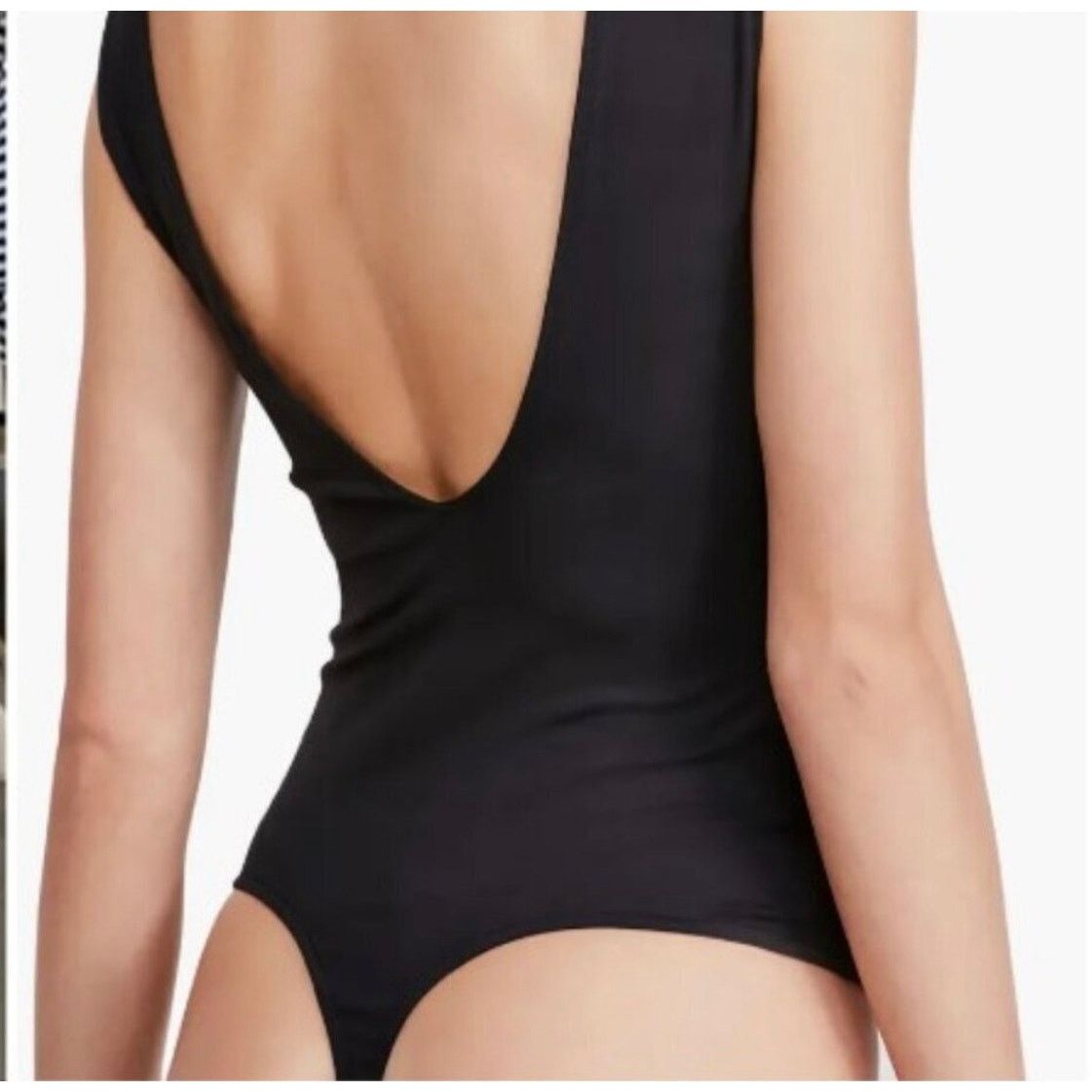 Free People Intimately Free People Deep V Thong&Keep It Going Bodysuit,S Size 27" / US 4 / IT 40 - 3 Thumbnail