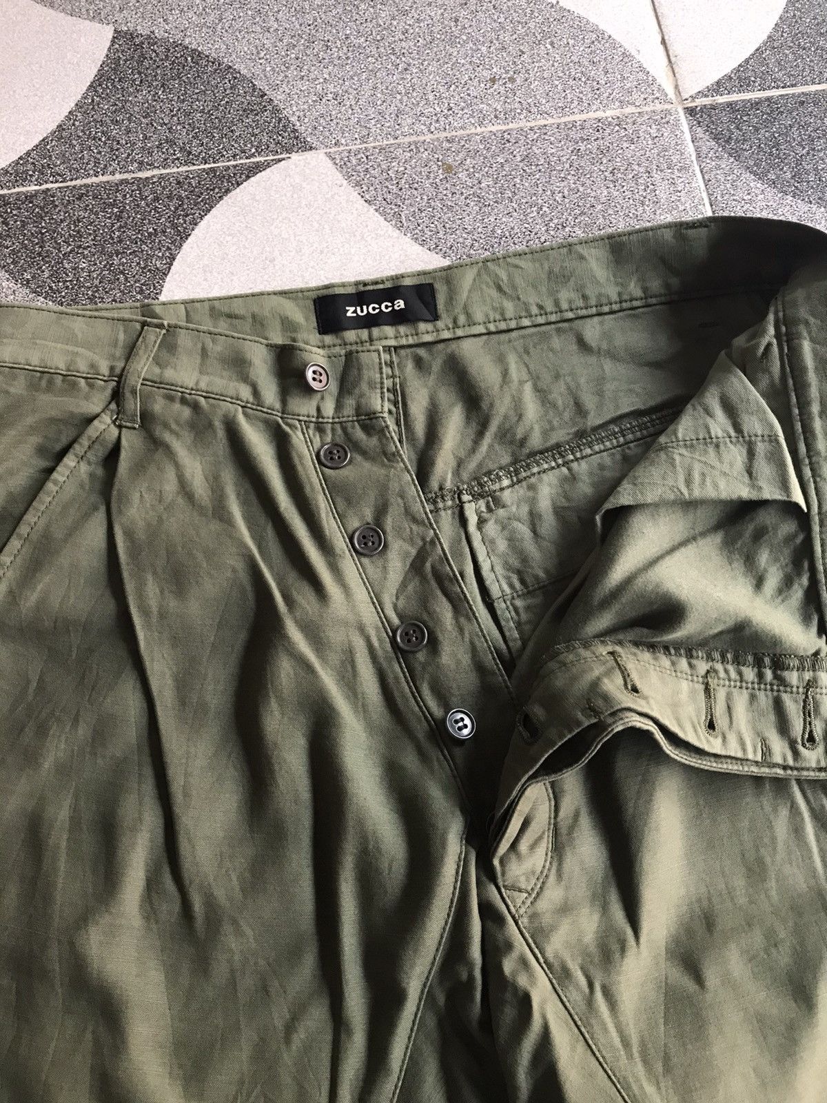 CABANE de ZUCCa × Issey Miyake × Japanese Brand Issey Miyake Cabane De Zucca Pants Size US 32 / EU 48 - 4 Thumbnail