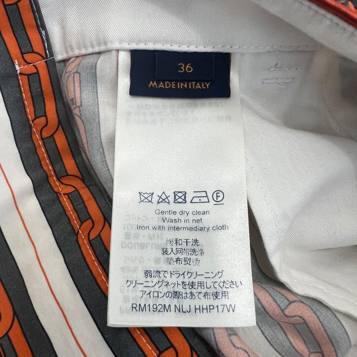 Louis Vuitton LOUIS VUITTON 2019 Pre-Fall Virgil Abloh Chain Trousers 36 Size US 31 - 6 Thumbnail