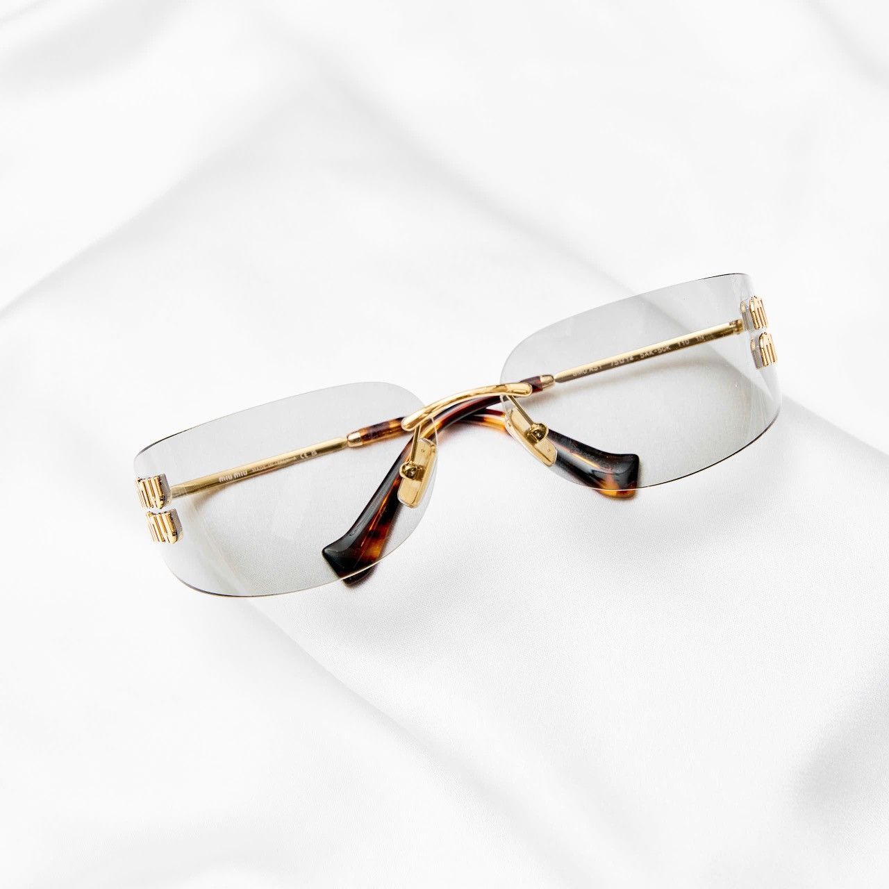 Miu Miu MIU MIU 0MU A51S 5AK50K SUNGLASSES Size ONE SIZE - 6 Thumbnail