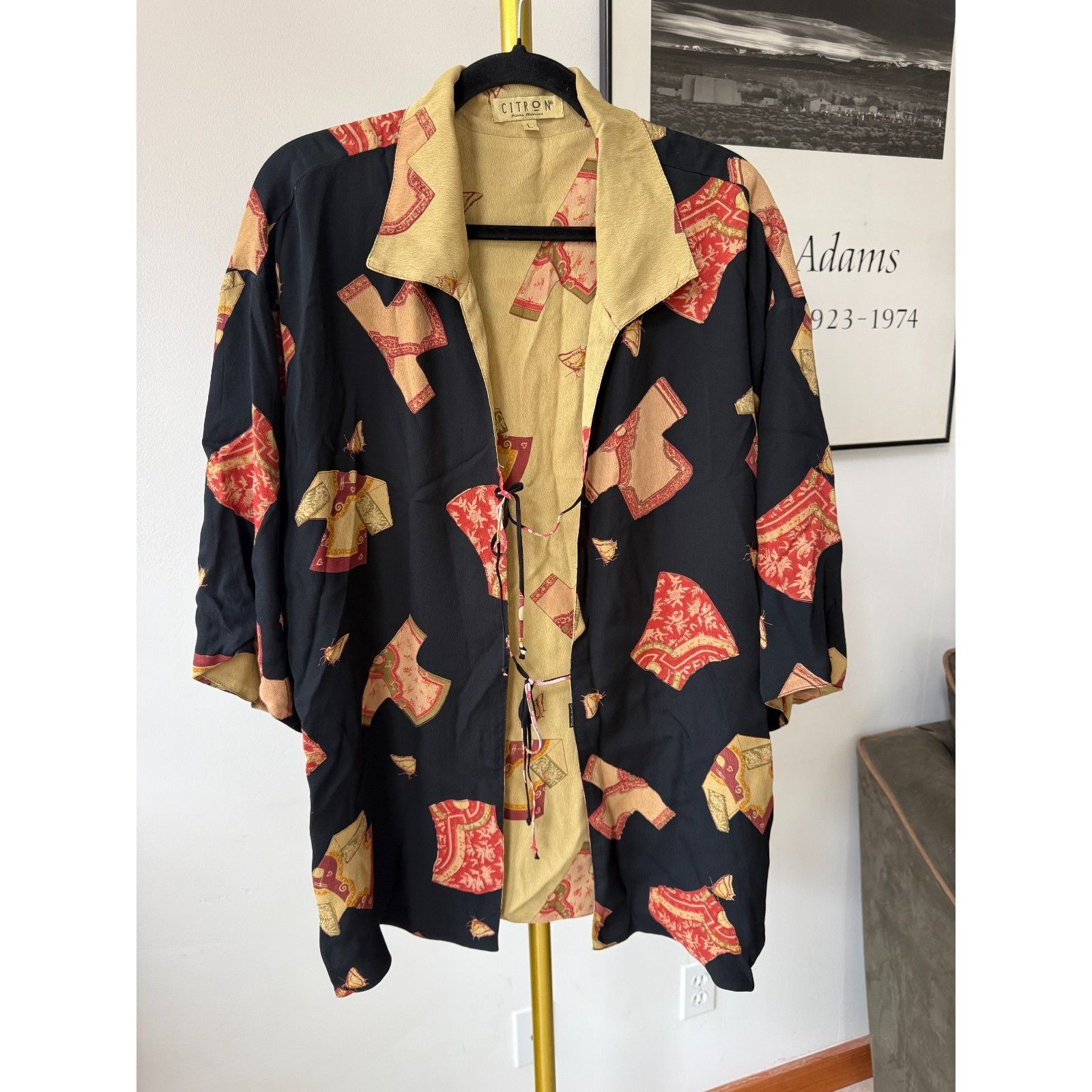 Other Vintage Citron Santa Monica Reversible Kimono Top Women’s L Size L / US 10 / IT 46 - 1 Thumbnail