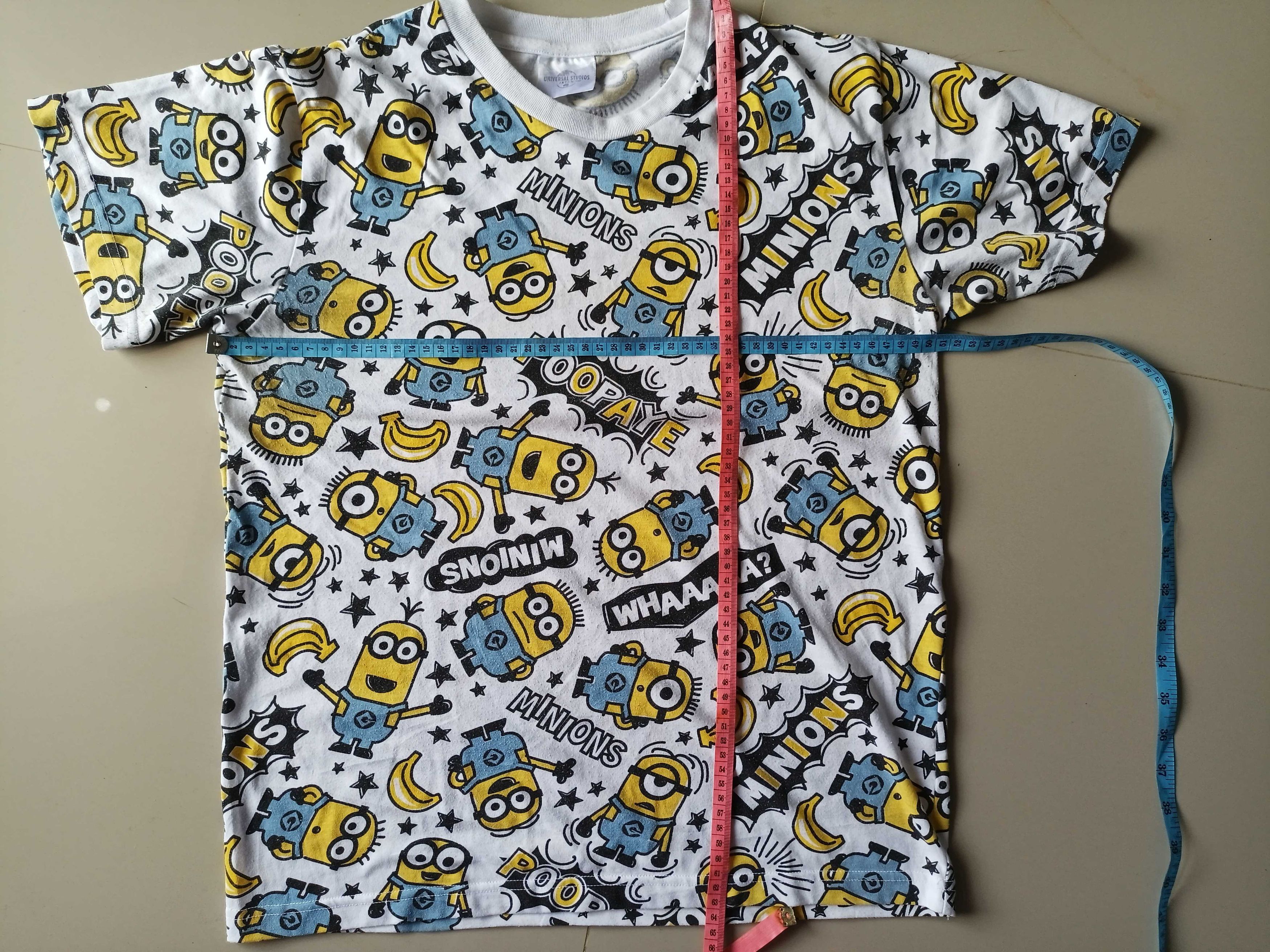 Universal Studios Universal Studios Minions Characters Allover Print Tee Size US L / EU 52-54 / 3 - 13 Thumbnail