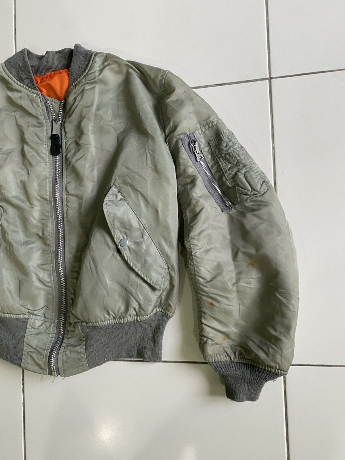 IDEA Vintage Reversible Alpha industries Army Jackers Size US S / EU 44-46 / 1 - 3 Thumbnail