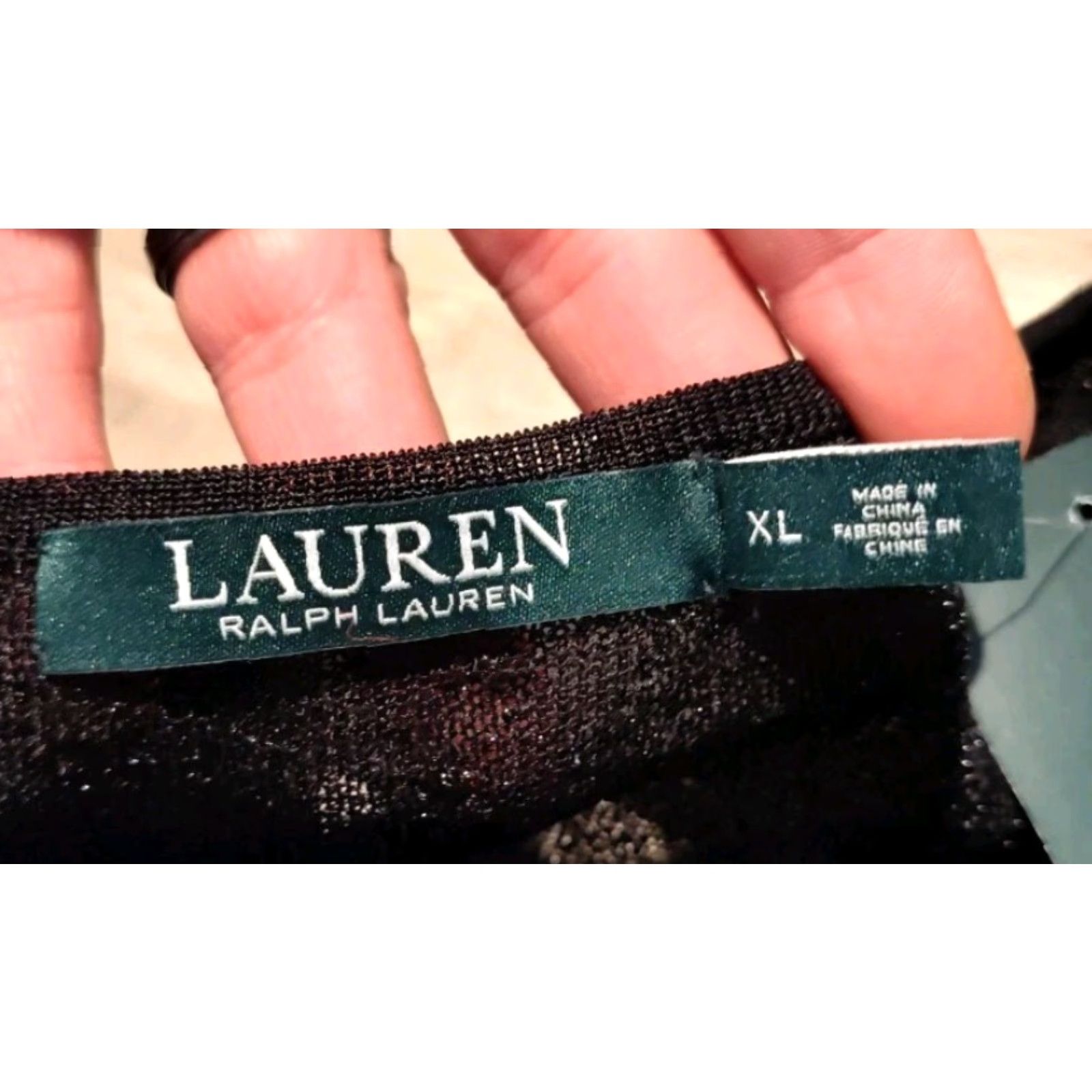 Polo Ralph Lauren NWT Lauren Ralph Lauren Size XL Womens sleeveless Mini Dress Lined Black Size XXL / US 16-18 / IT 52-54 - 7 Thumbnail