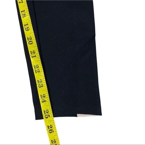 Ann Taylor Ann Taylor Ankle Side Panel Ponte Tuxedo Capri Leggings Blac Size 27" / US 4 / IT 40 - 8 Thumbnail