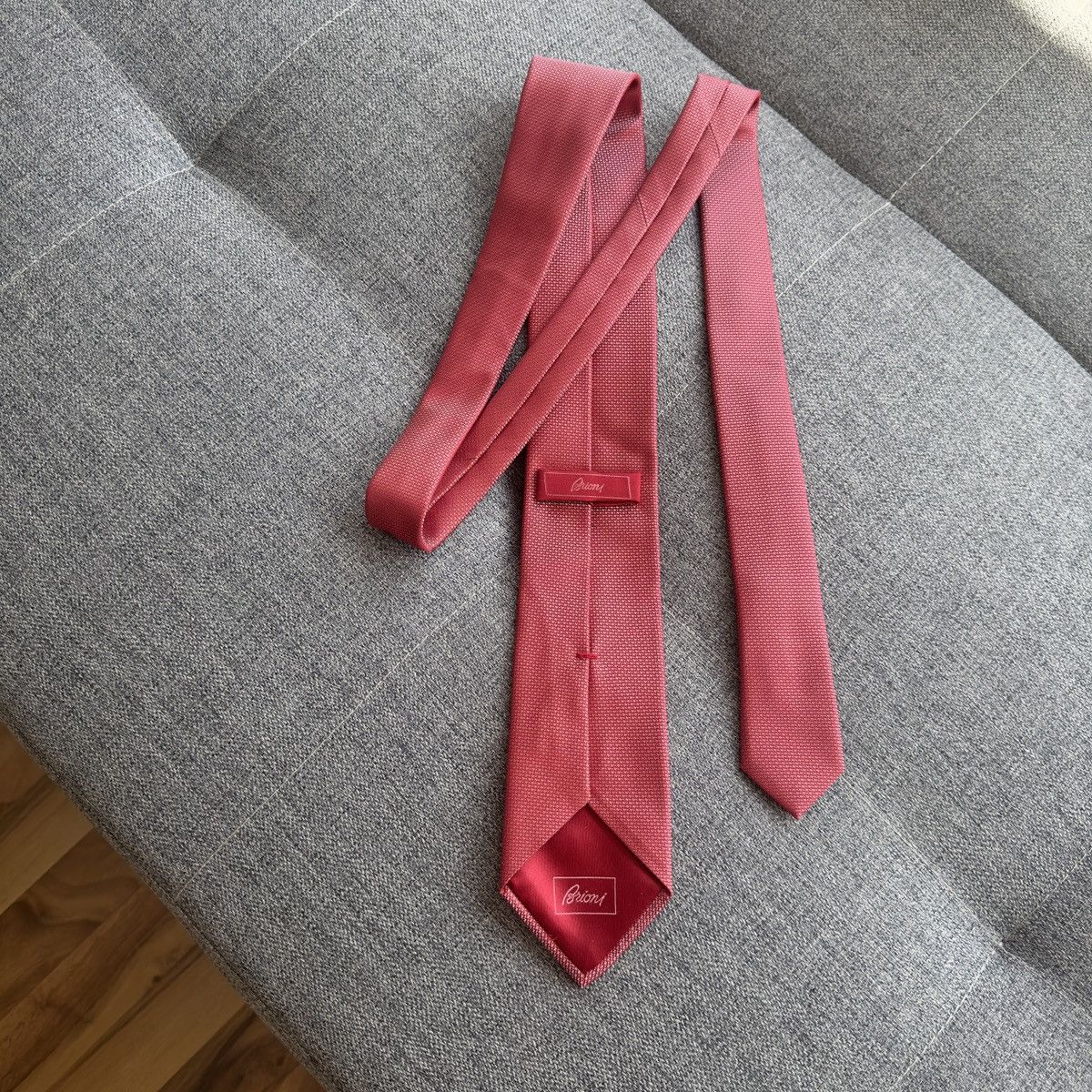 Brioni Very rare and expensive red tie Brioni Size ONE SIZE - 1 Thumbnail