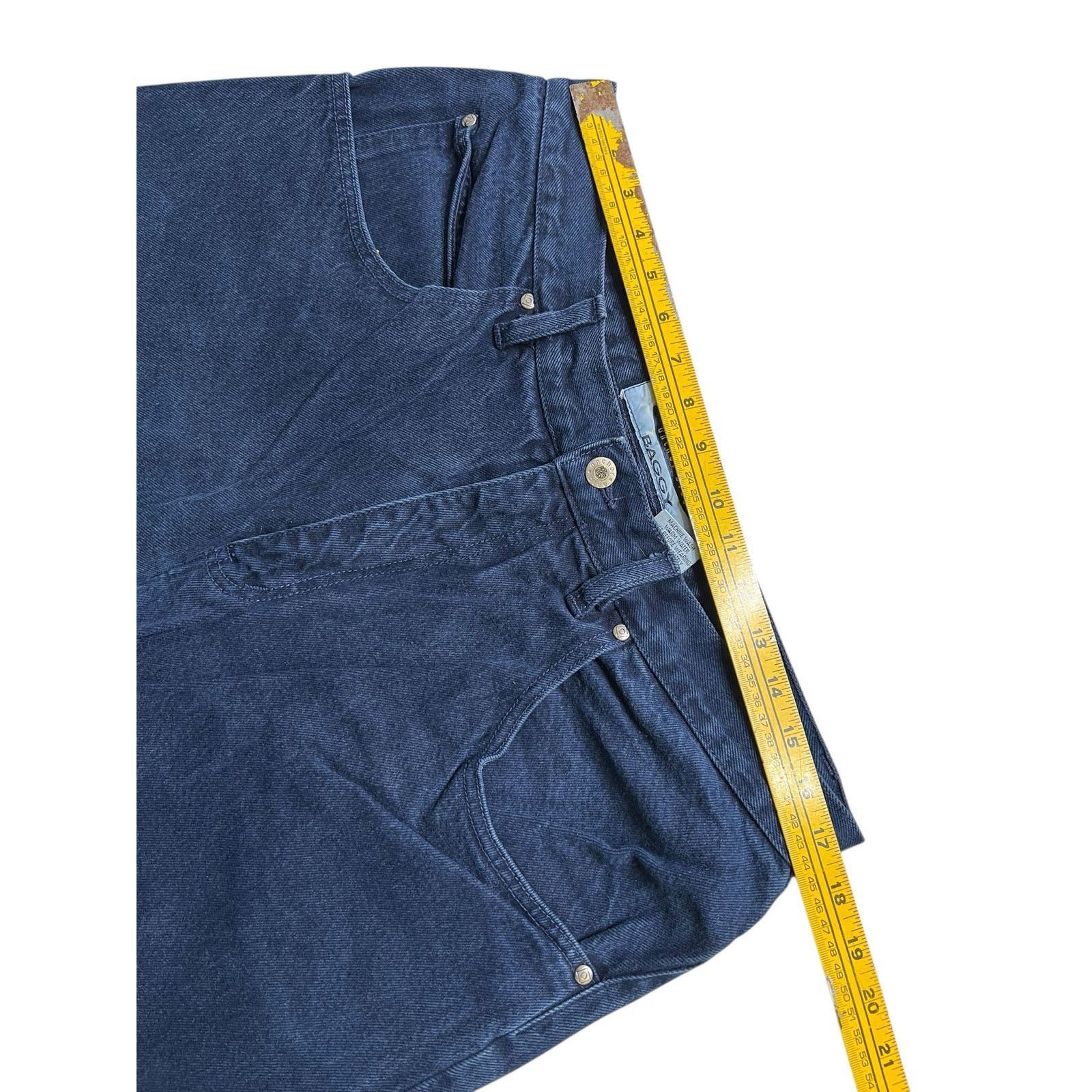 Anchor Blue Vintage 90s Anchor Blue Baggy Jeans37x31) Wide Leg USA Talon Size US 38 / EU 54 - 6 Thumbnail