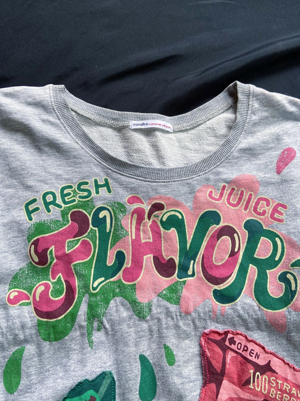Beauty Beast × Hysteric Glamour × Japanese Brand FRESH JUICE FLAVOR SWEATSHIRT Size US M / EU 48-50 / 2 - 6 Thumbnail