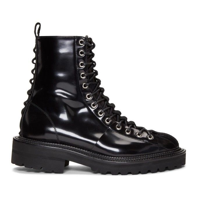 Yang Li Yang Li Laced Up Boots Size US 8 / EU 41 - 1 Thumbnail