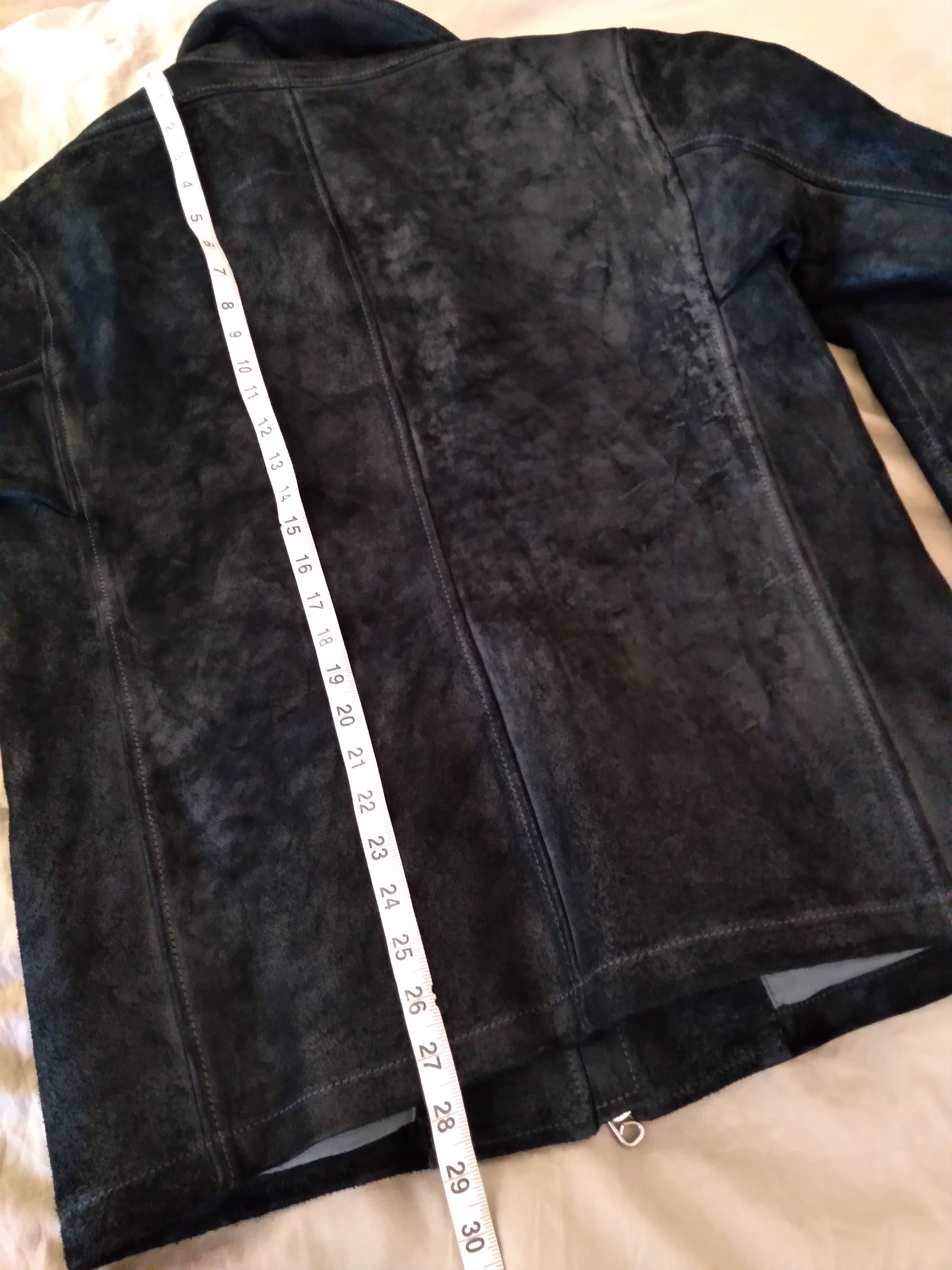 Deepti Cordovan Horse Leather Jacket Membrane Black Size 52 m-l Size US M / EU 48-50 / 2 - 13 Thumbnail