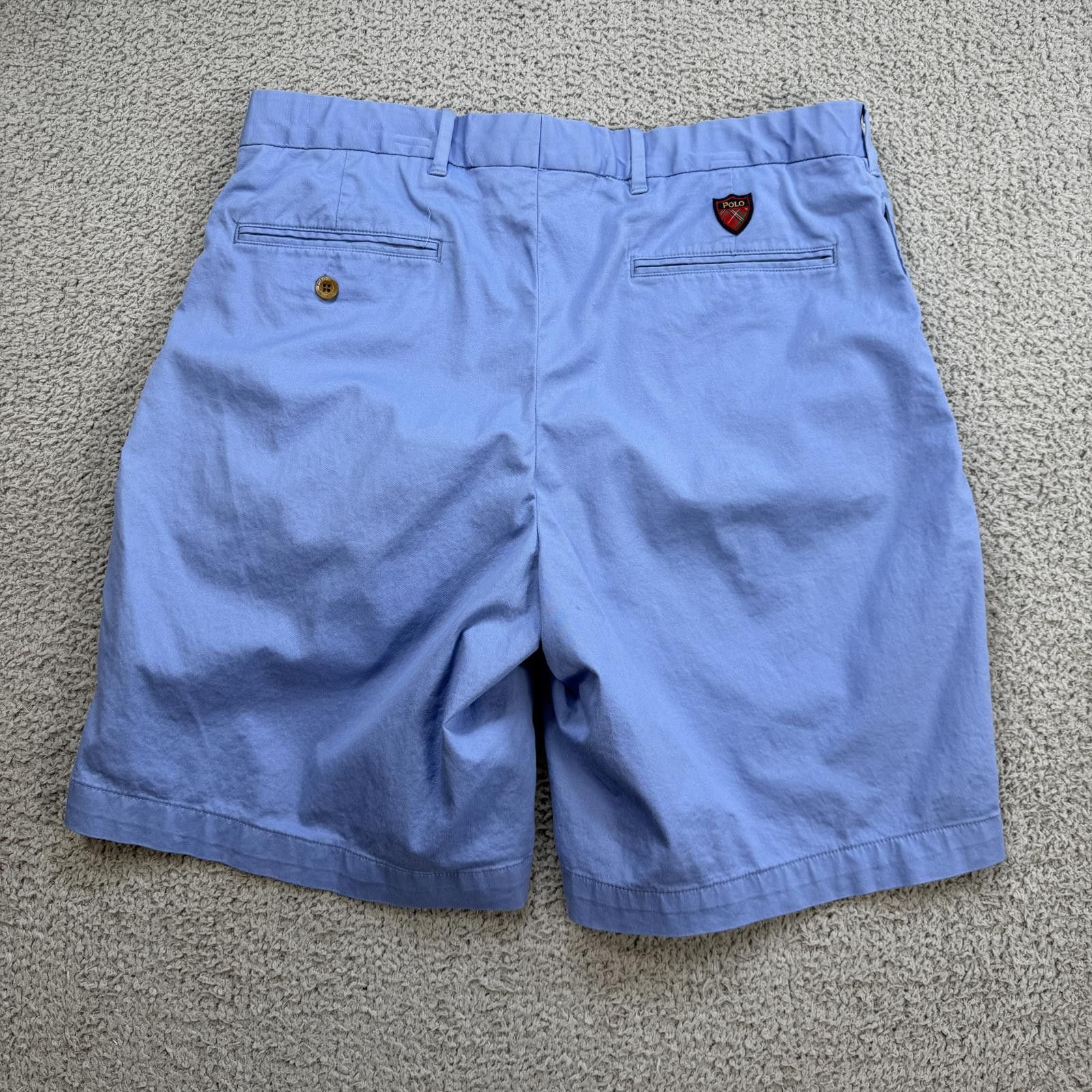 Polo Ralph Lauren Polo Golf Ralph Lauren Fairway Fit Twill Stretch Blue Shorts Size US 34 / EU 50 - 2 Thumbnail
