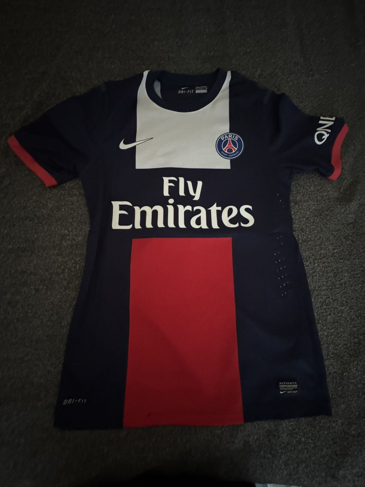 Nike Nike PSG David Beckham 2013/2014 Home Jersey Size US M / EU 48-50 / 2 - 5 Thumbnail