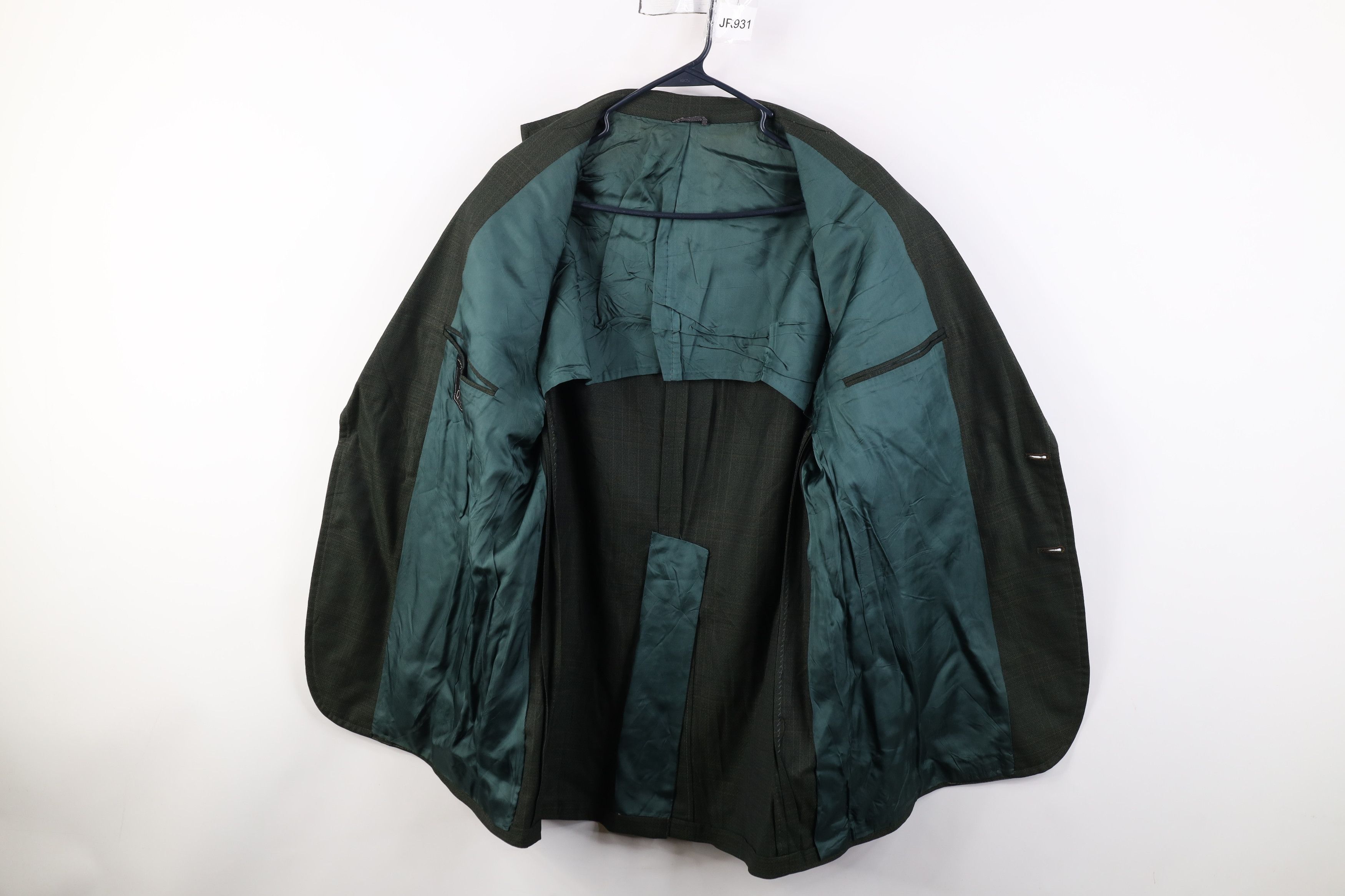 Vintage Vintage 60s Rockabilly Wool 2 Button Suit Coat Jacket USA Size US XXL / EU 58 / 5 - 10 Thumbnail