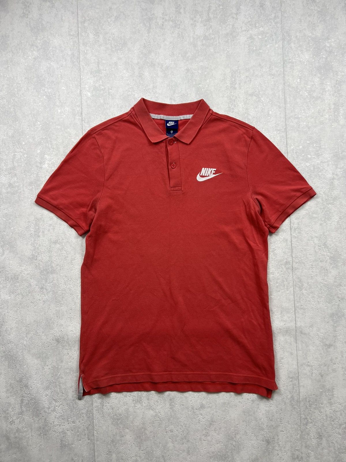 Nike 00’s NIKE RETRO Y2K POLO T-SHIRT BIG SWOOSH LOGO Size US M / EU 48-50 / 2 - 1 Thumbnail