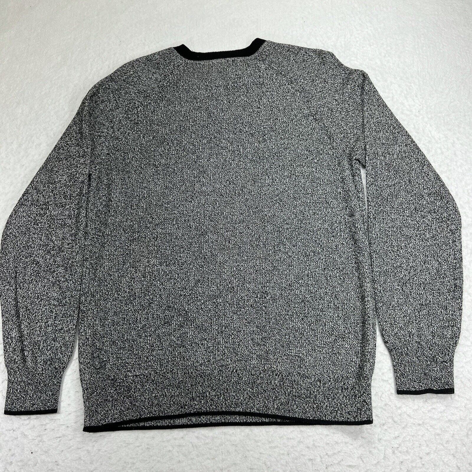 Forever 21 Forever 21 Heather Gray Black Long Sleeve Knit Sweater Size US S / EU 44-46 / 1 - 6 Thumbnail