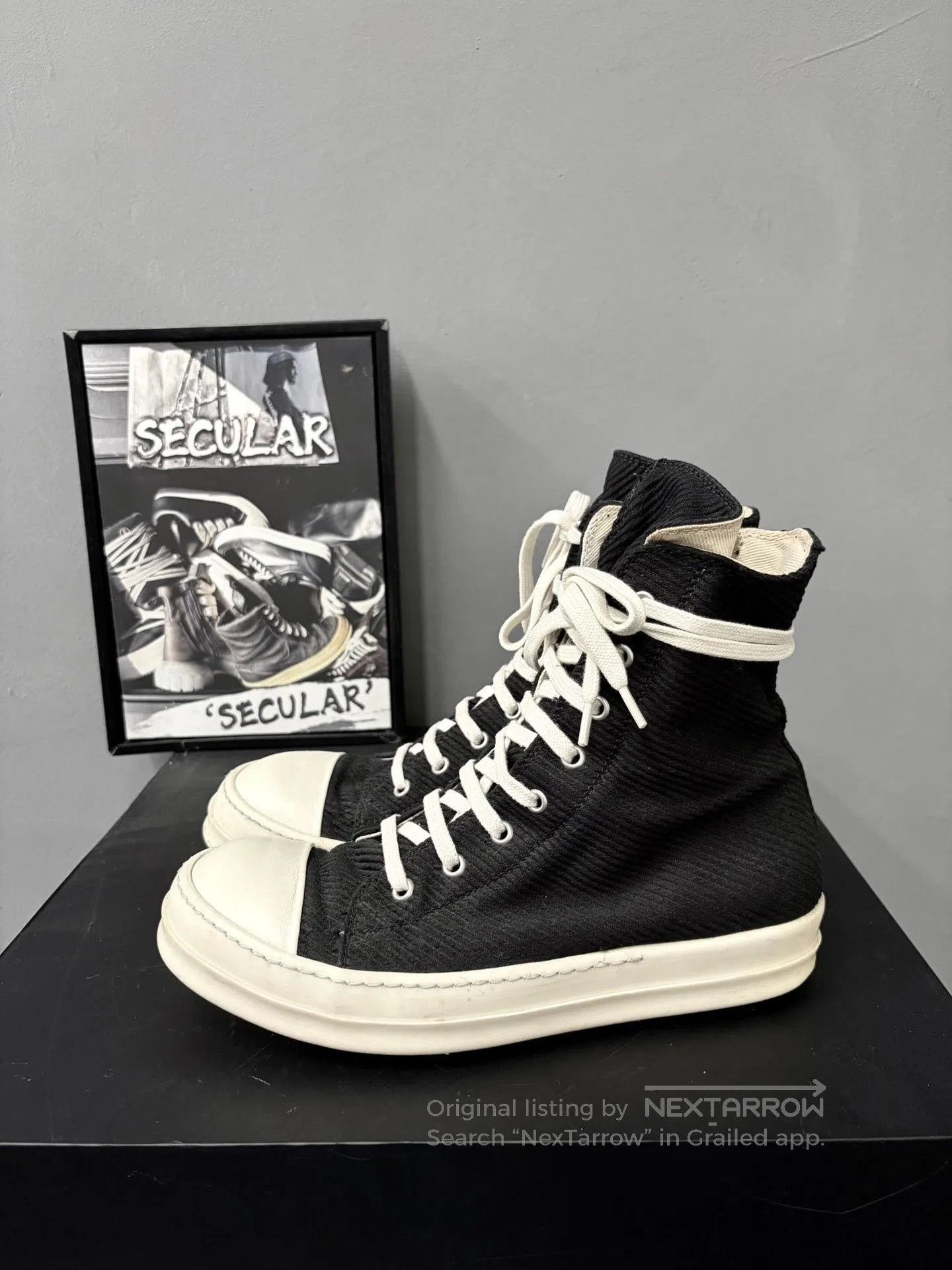 Rick Owens Drkshdw Rick Owens Drkshdw High. Size US 6.5 / EU 39-40 - 2 Thumbnail