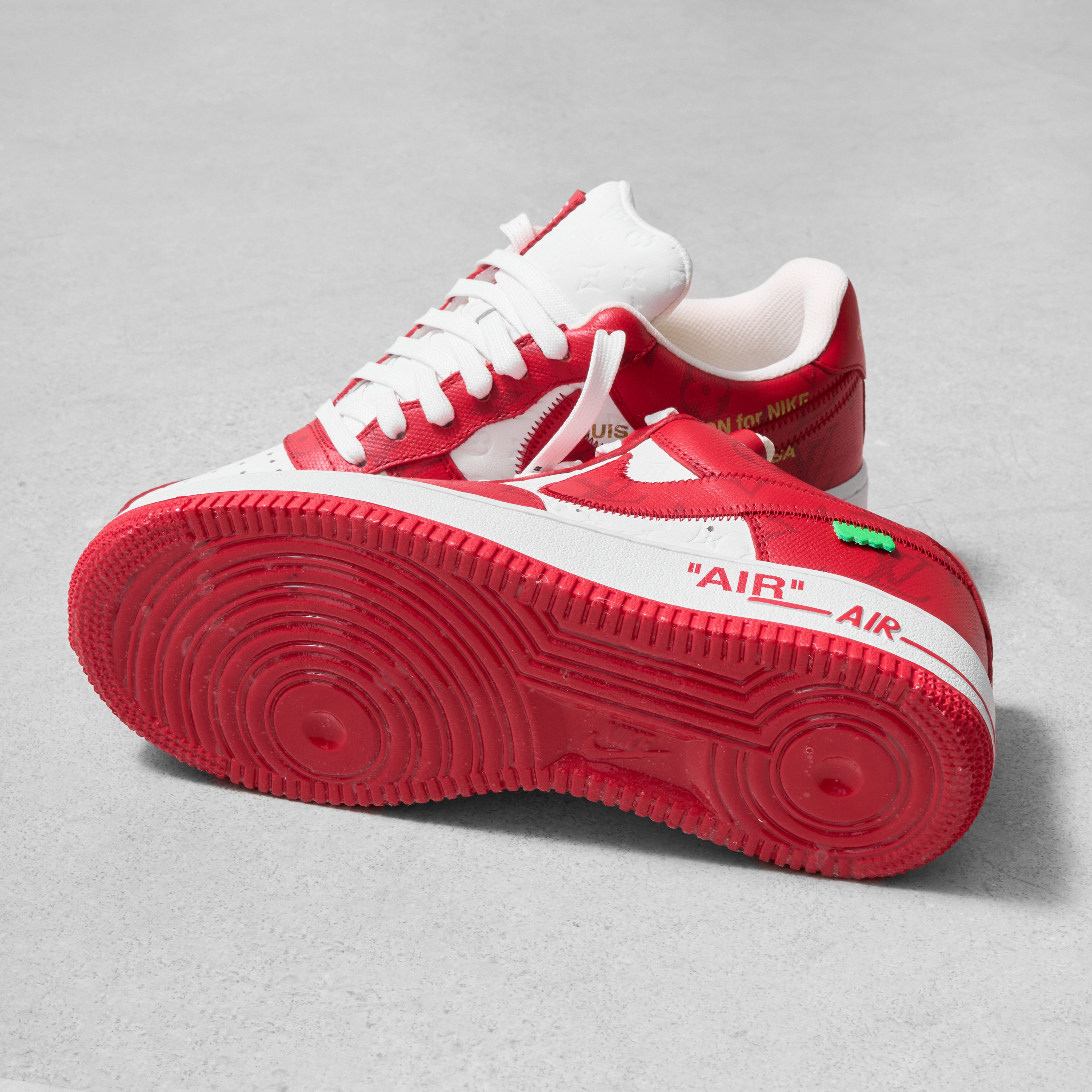 Louis Vuitton LOUIS VUITTON X NIKE AIR FORCE 1 Size US 6.5 / EU 39-40 - 10 Thumbnail