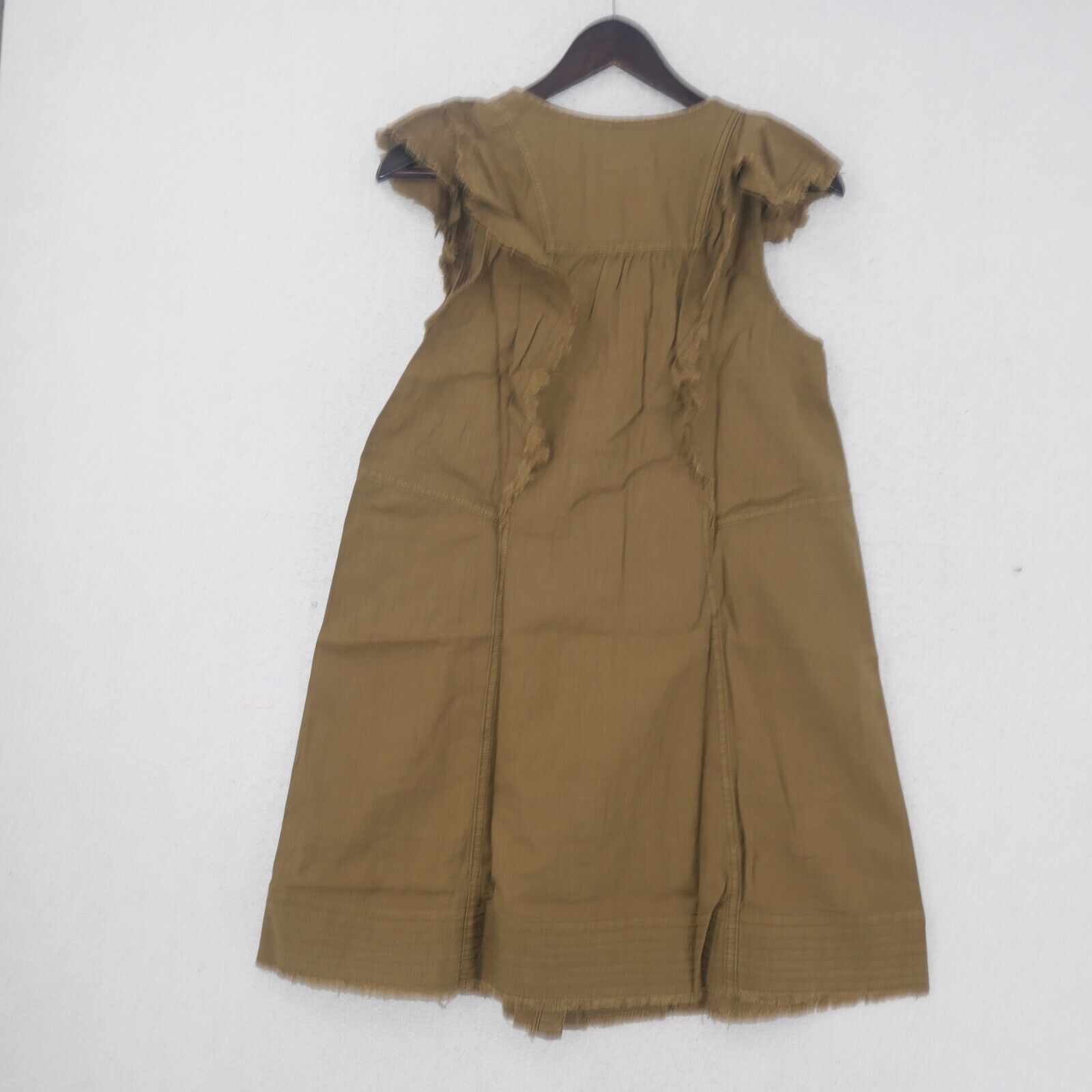 Anthropologie NEW Anthropologie Pilcro Flutter Sleeve Buttondown Dress Size XXS / US 00 / IT 34 - 10 Thumbnail