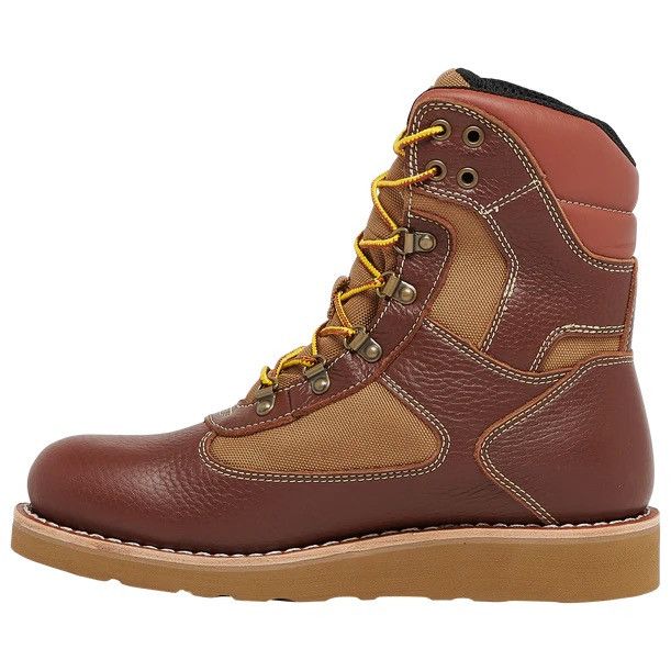 image of Asolo Welt High 8", Rust Brown & Camel As-1018M Shoes, Men's