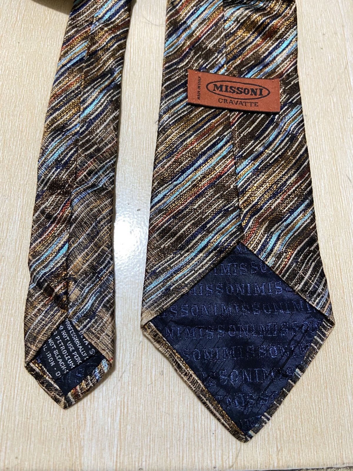 Missoni × Vintage Missoni Tie Size ONE SIZE - 2 Thumbnail