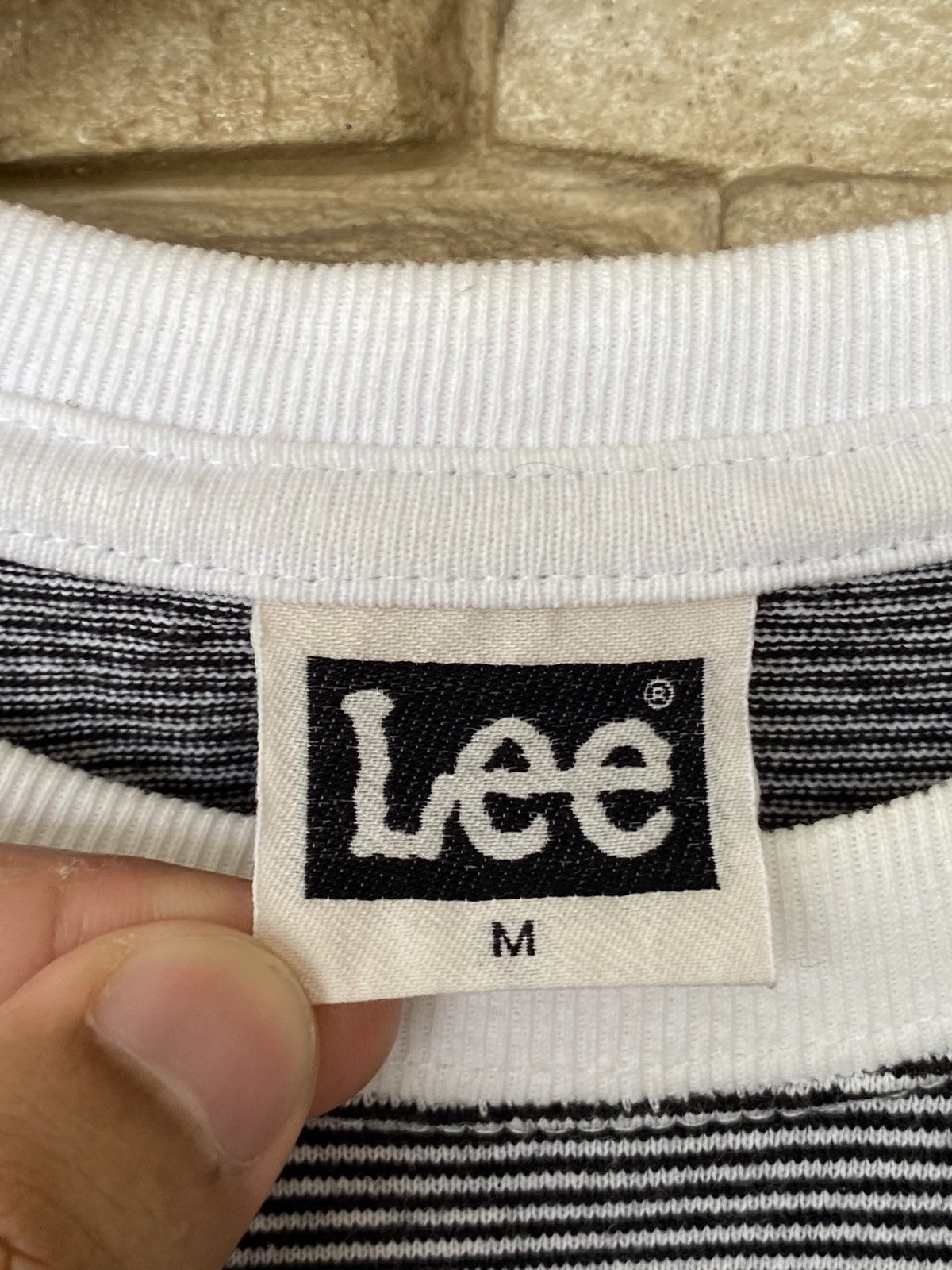 Lee Vintage Lee Stripe Tshirt Size US M / EU 48-50 / 2 - 3 Thumbnail
