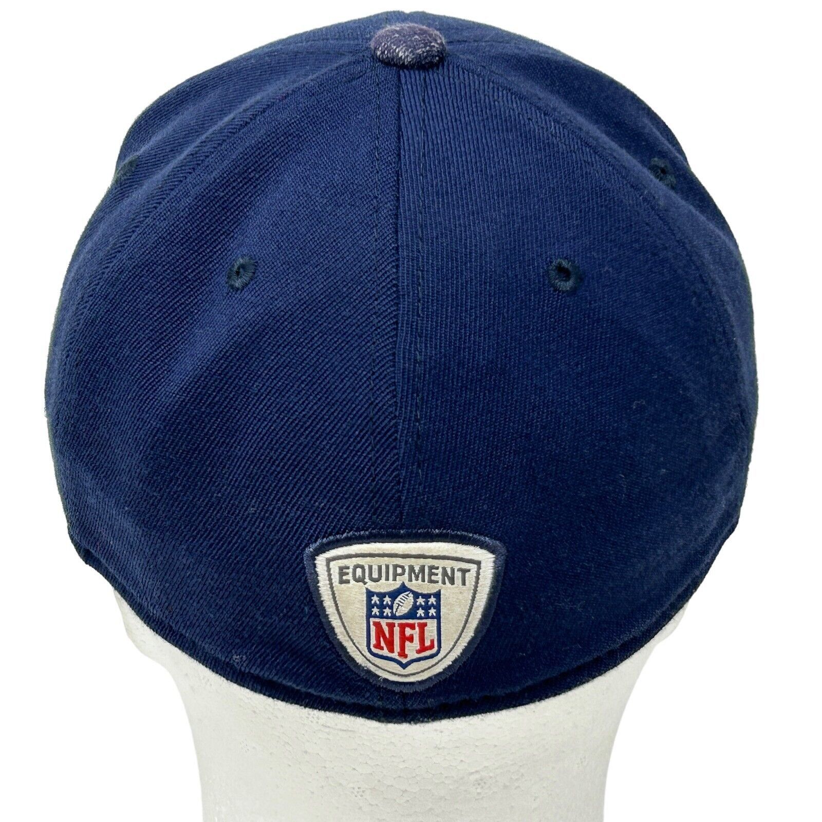Reebok New England Patriots Hat Baseball Cap Blue Flex Fitted S-M Size ONE SIZE - 4 Thumbnail