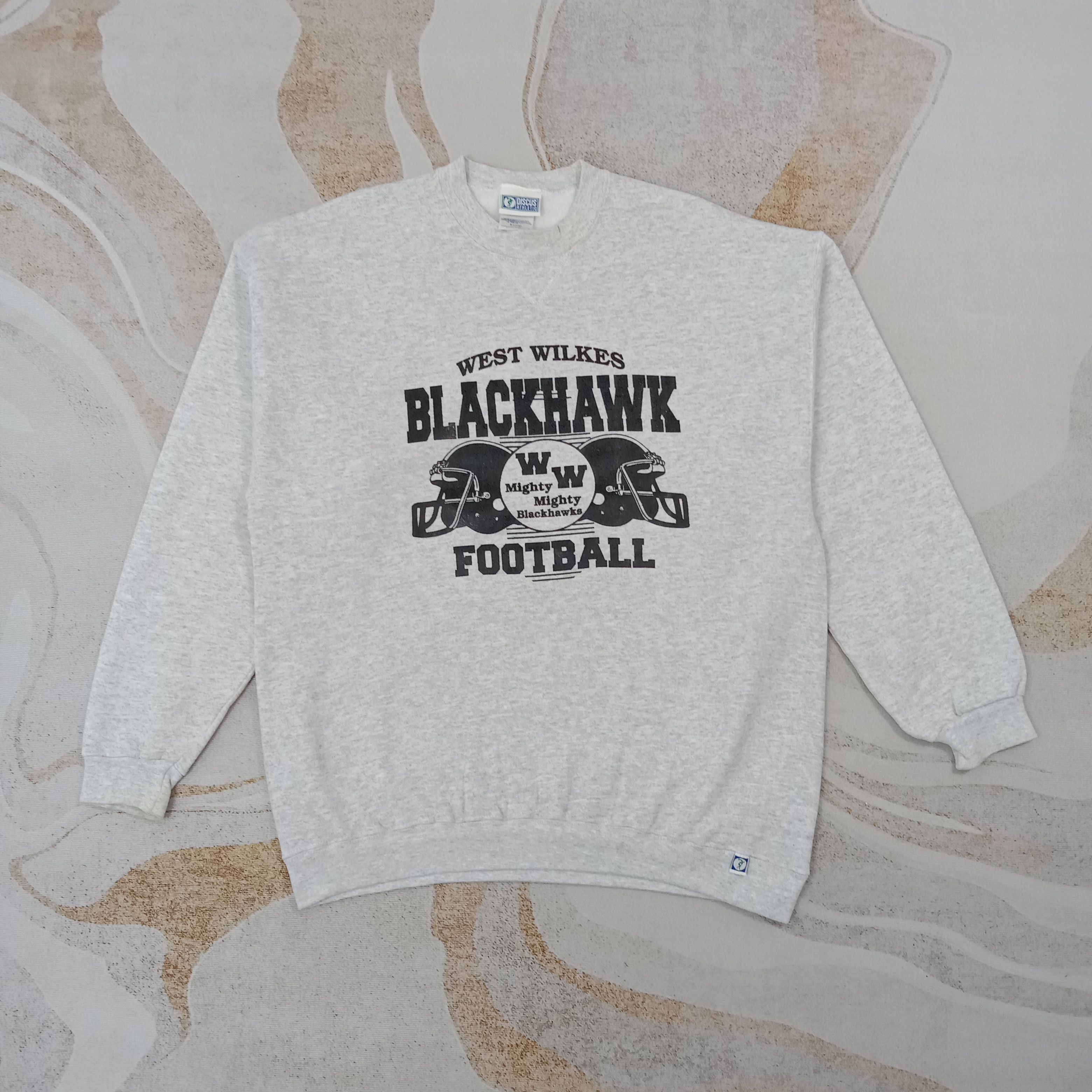 Vintage Blackhawk Football Team Sweatshirt C266N15 Size US L / EU 52-54 / 3 - 1 Thumbnail