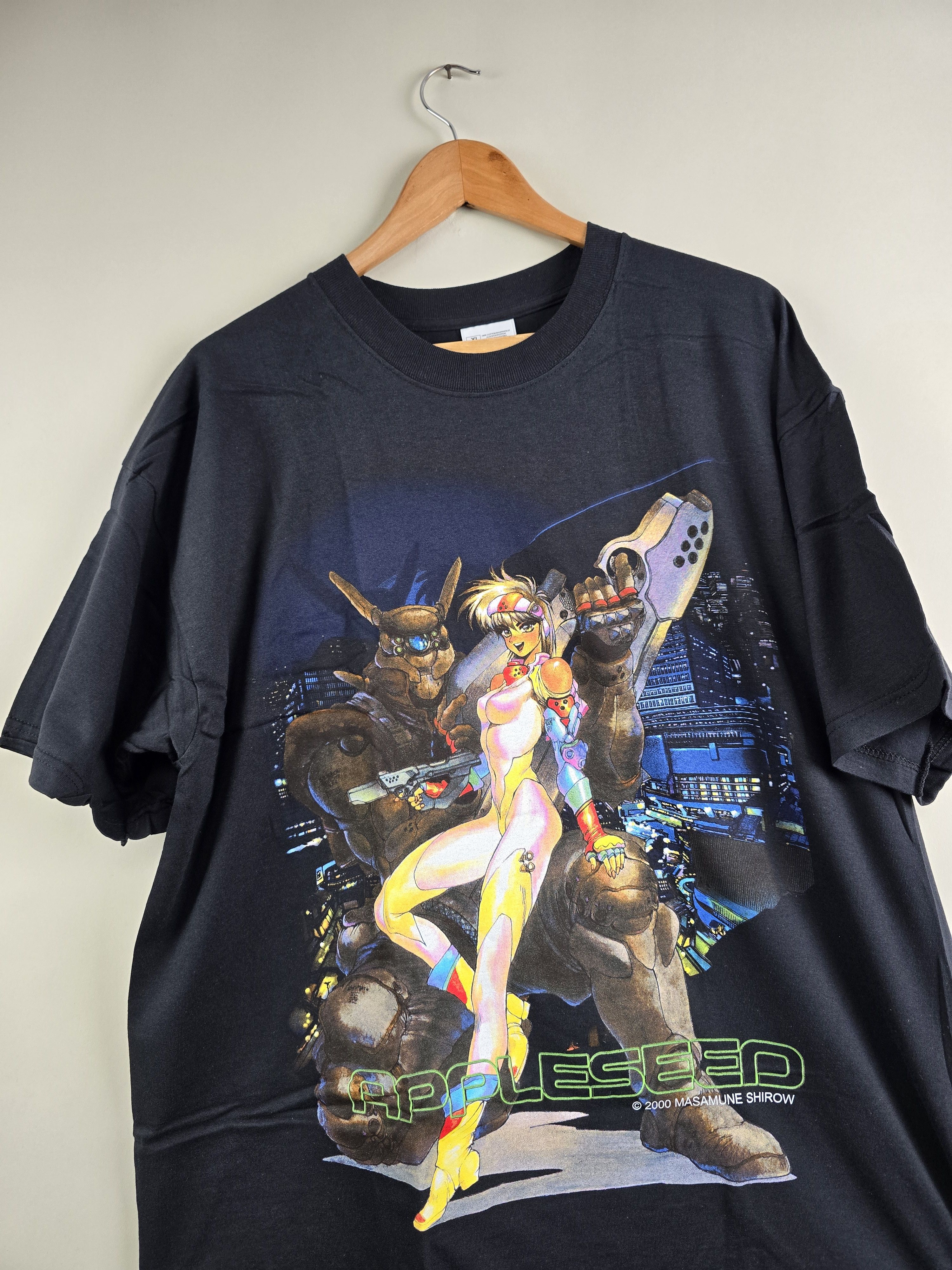 Anime × Vintage 2000 Masamune Shirow's Appleseed Anime Tee XL 23.5" 31" Size US XL / EU 56 / 4 - 2 Thumbnail