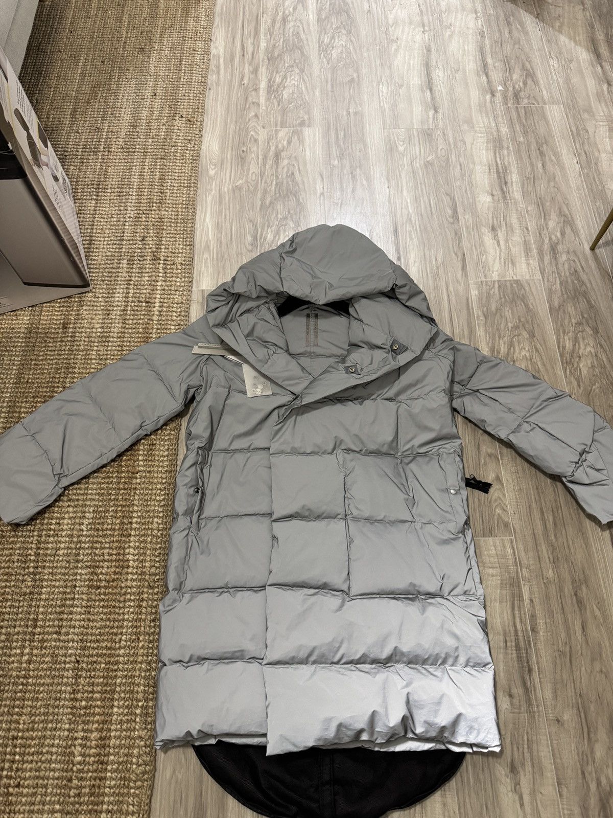 Rick Owens RARE Rick Owens LS Hooded Liner Reflective Brand New Size US L / EU 52-54 / 3 - 1 Thumbnail
