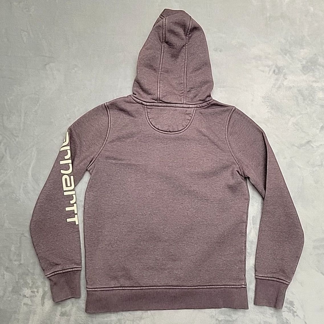 Carhartt VINTAGE Carhartt Hoodie Womens Small Purple Relaxed Fit Hooded Logo Sweatshirt TS0288 W Size M / US 6-8 / IT 42-44 - 7 Thumbnail
