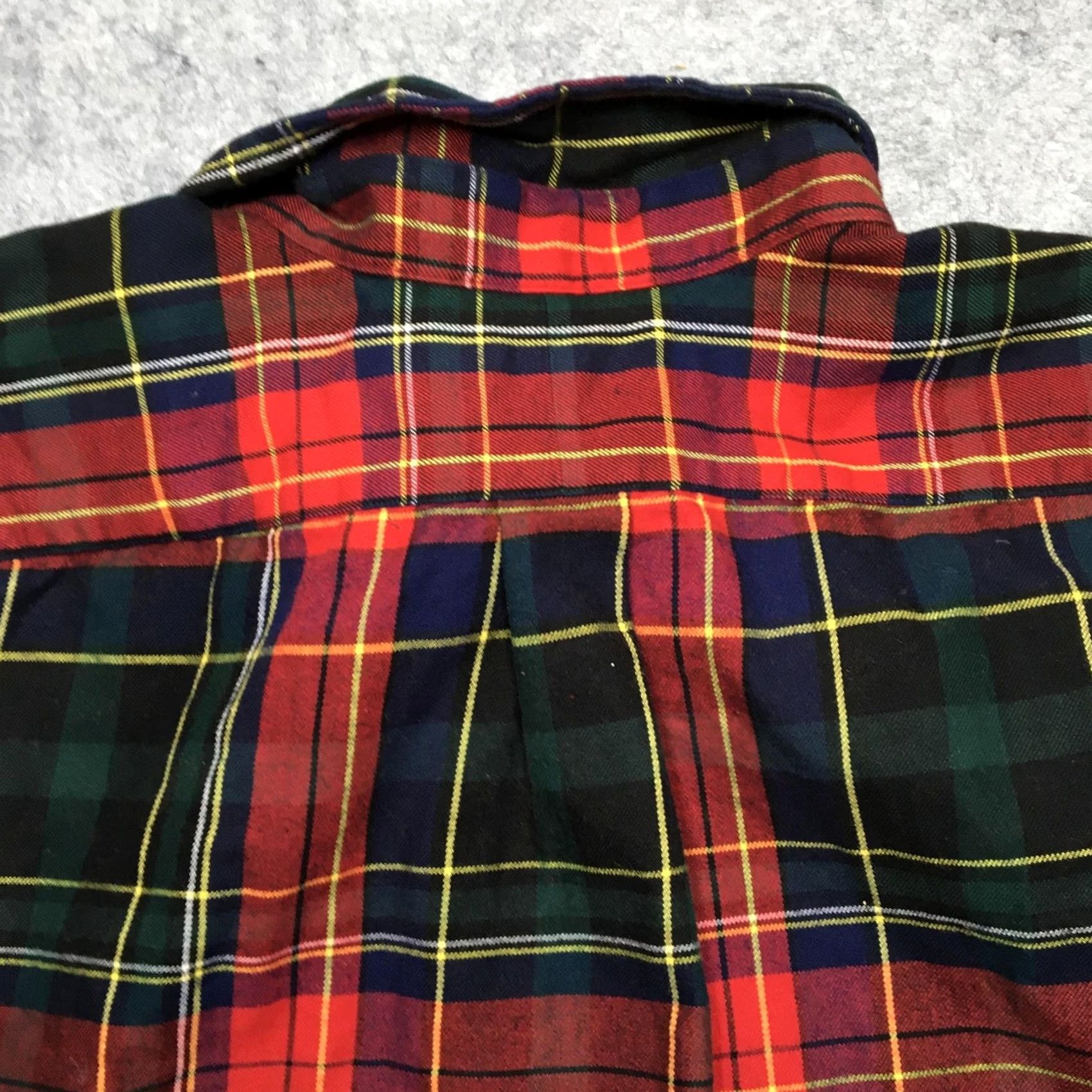 Ralph Lauren Ralph Lauren Performance Shirt Mens 3XLT Red Plaid Button-Down Flannel Classic Shirt Size US XXL / EU 58 / 5 - 7 Thumbnail