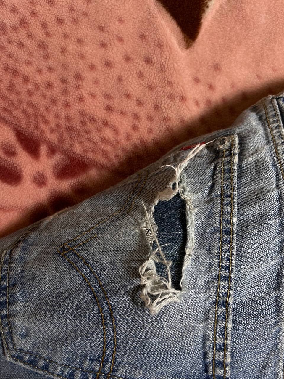 Levi's × Vintage Crazy vintage y2k Levi’s faded grunge archive skater 2000’s Size US 34 / EU 50 - 9 Thumbnail