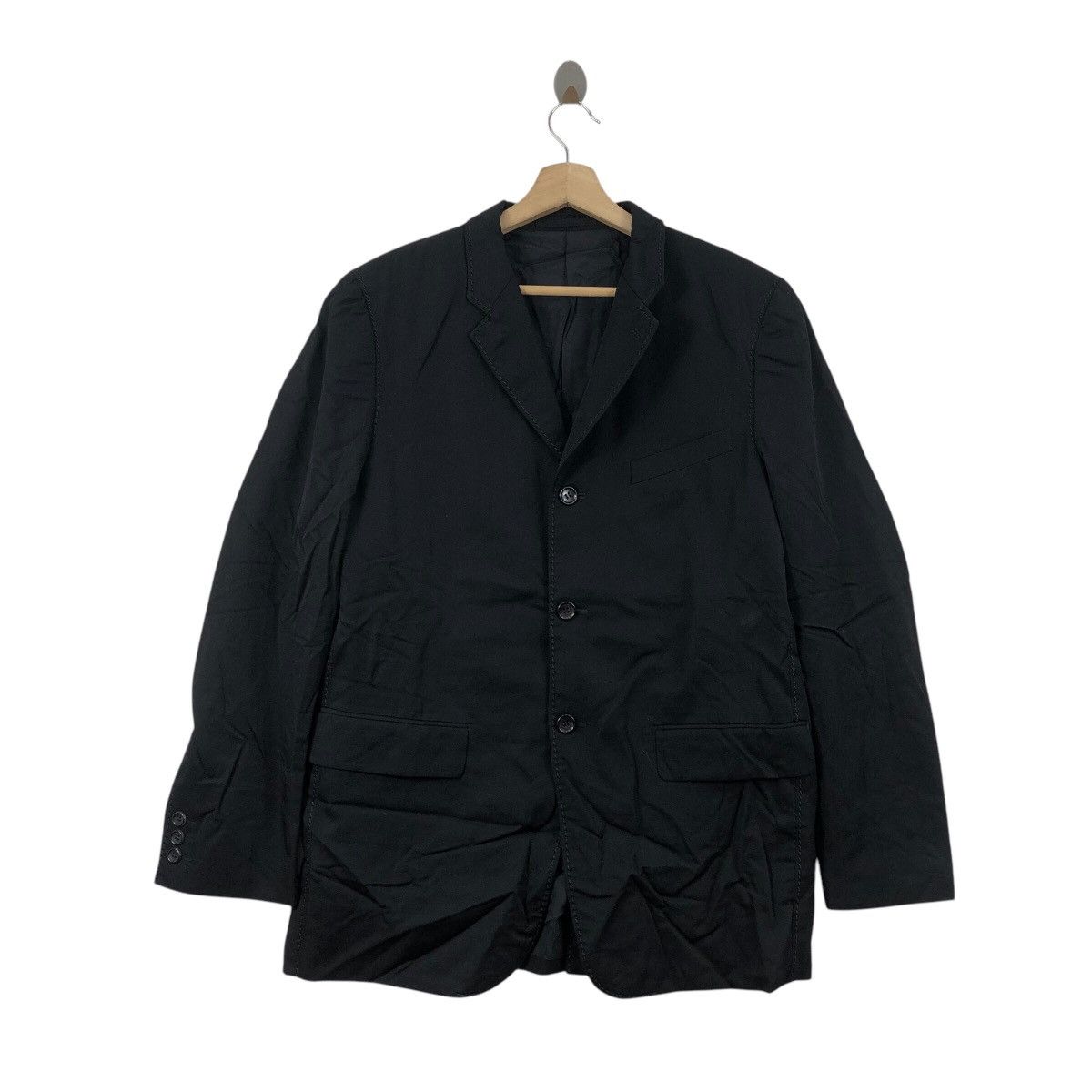 Comme des Garcons Vintage 1990s COMME DES GARCONS HOMME PLUS Pocket Button Size 42R - 1 Thumbnail