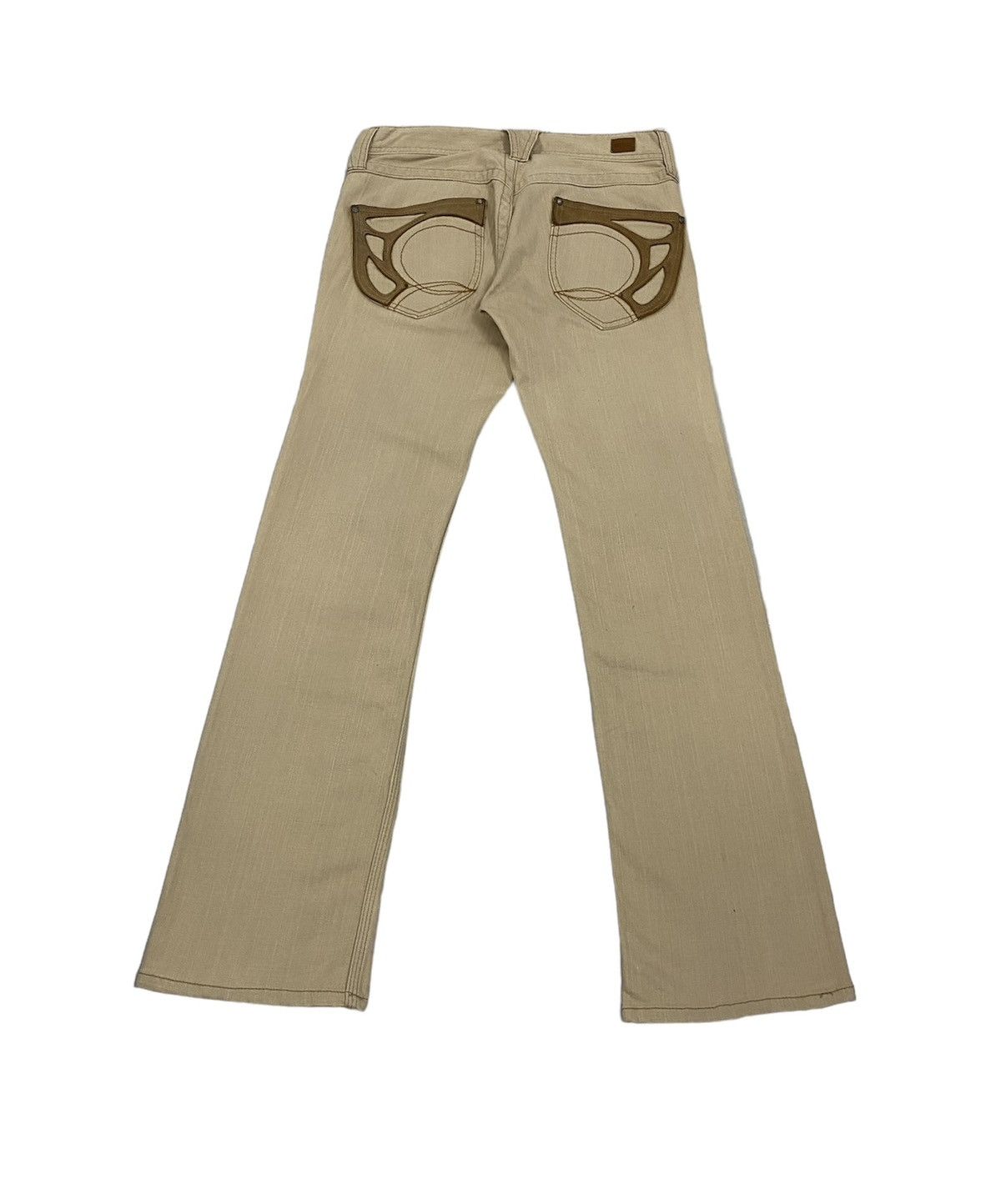 Hysteric Glamour NicoleClubForMen Japan Leather Pockets Jeans Size US 31 - 2 Thumbnail